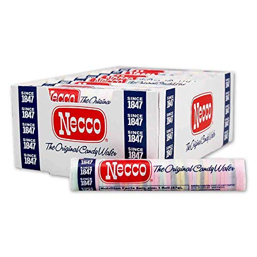 Spangler Candy Wafers - 24 Count Box (2oz Rolls) | Bulk Individually Wrapped Hard Candy for Parties, Holidays & Office Treats | Assorted Flavors