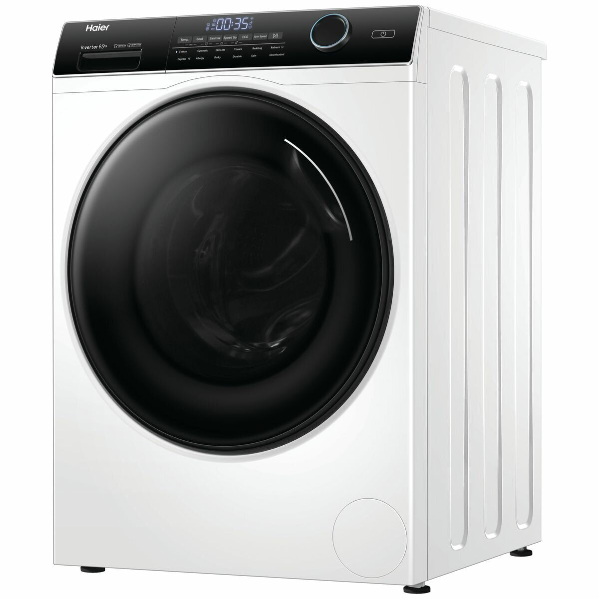 Haier 500 Series 9.5kg Front Load Washing Machine with Steam Function HWF95AN1 - Perfect for Small Apartments & Energy-Efficient Laundry