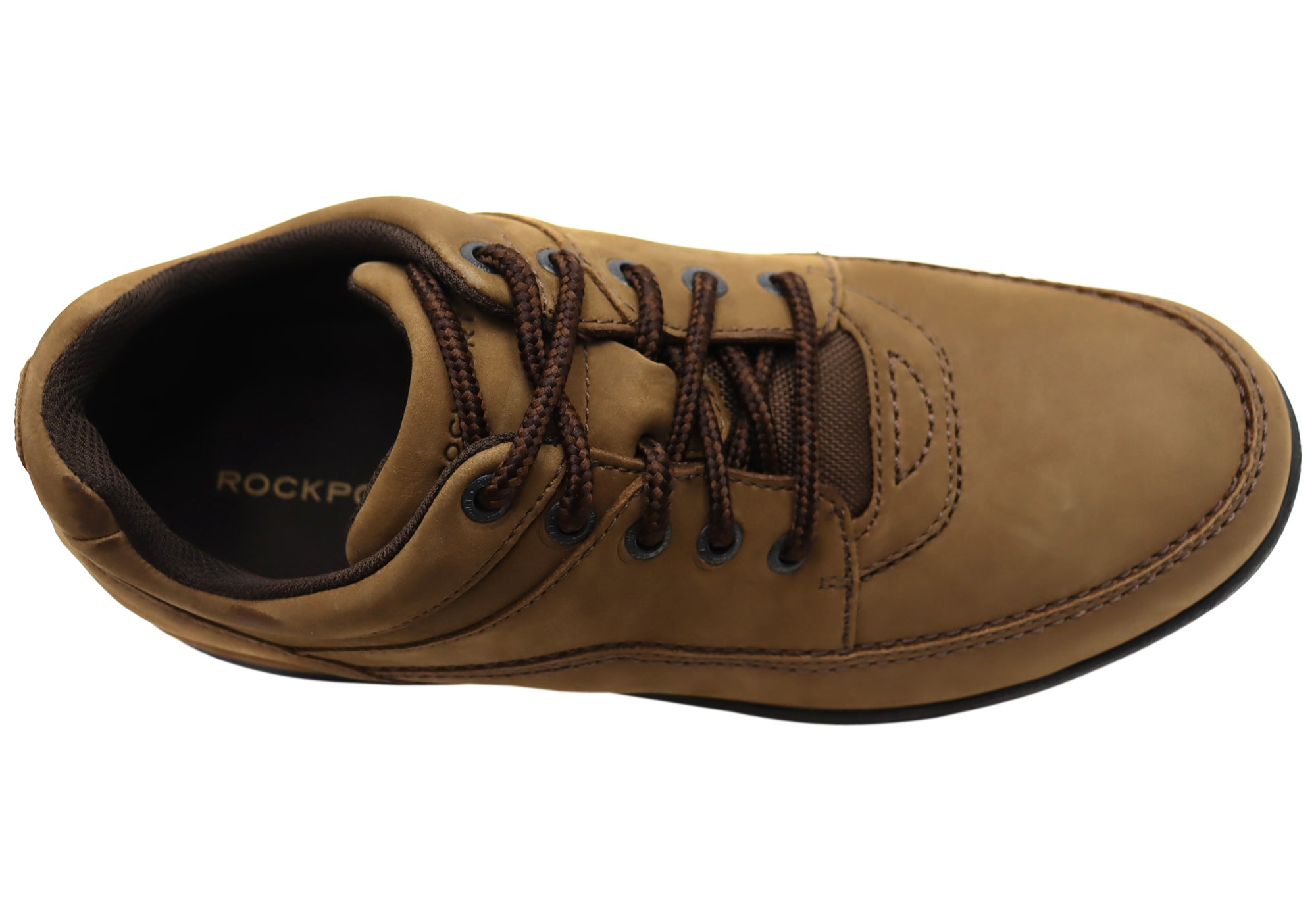 Rockport World Tour Classic Men's Comfort Wide Fit Walking Shoes - Breathable & Supportive for Travel, Work & Everyday Wear