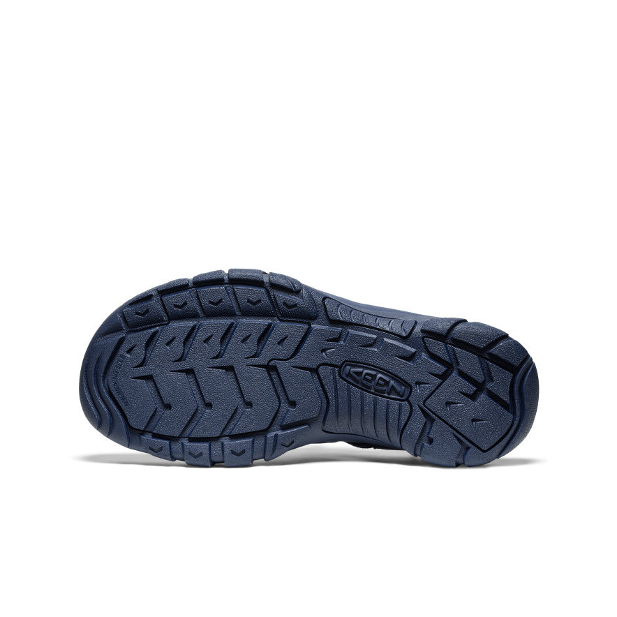 Men's Newport H2 Sandal - Comfortable Waterproof Hiking Shoes for Outdoor Adventures | Monochrome/Navy | Perfect for Beach, Pool & Summer Travel