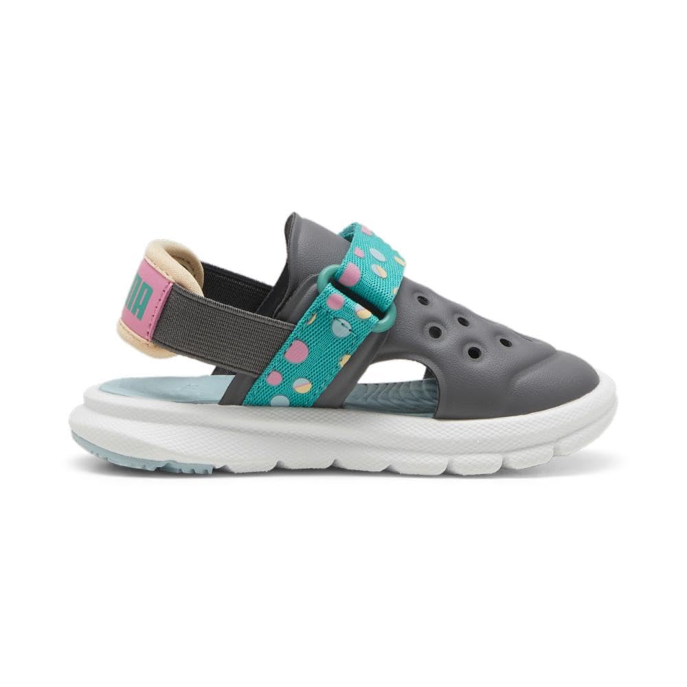 PUMA Unisex-Child Evolve Sport Sandals - Comfortable Kids Water Shoes for Beach, Pool & Outdoor Activities | Lightweight & Durable Play Shoes for Boys & Girls