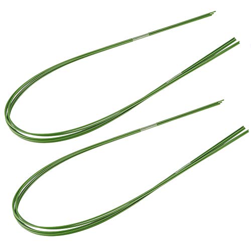 Durable Greenhouse Frame with Good Flexibility - Garden Plant Hoop for Protecting Plants from Insects & Birds | Perfect for Home Gardening, Backyard Greenhouses & Plant Protection