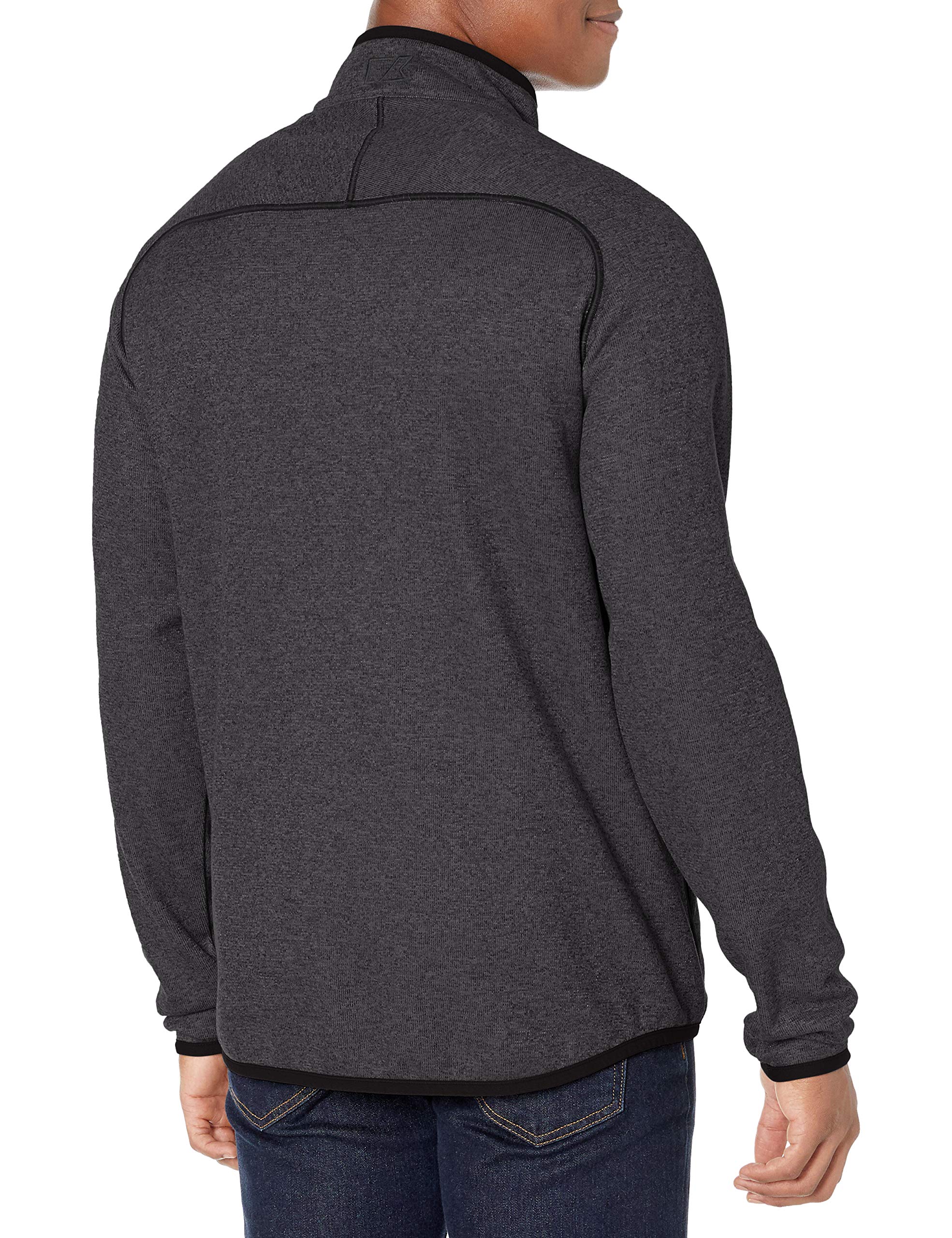 Cutter & Buck Men's Big & Tall Full Zip Jacket - Water-Resistant Windbreaker for Outdoor Activities & Casual Wear