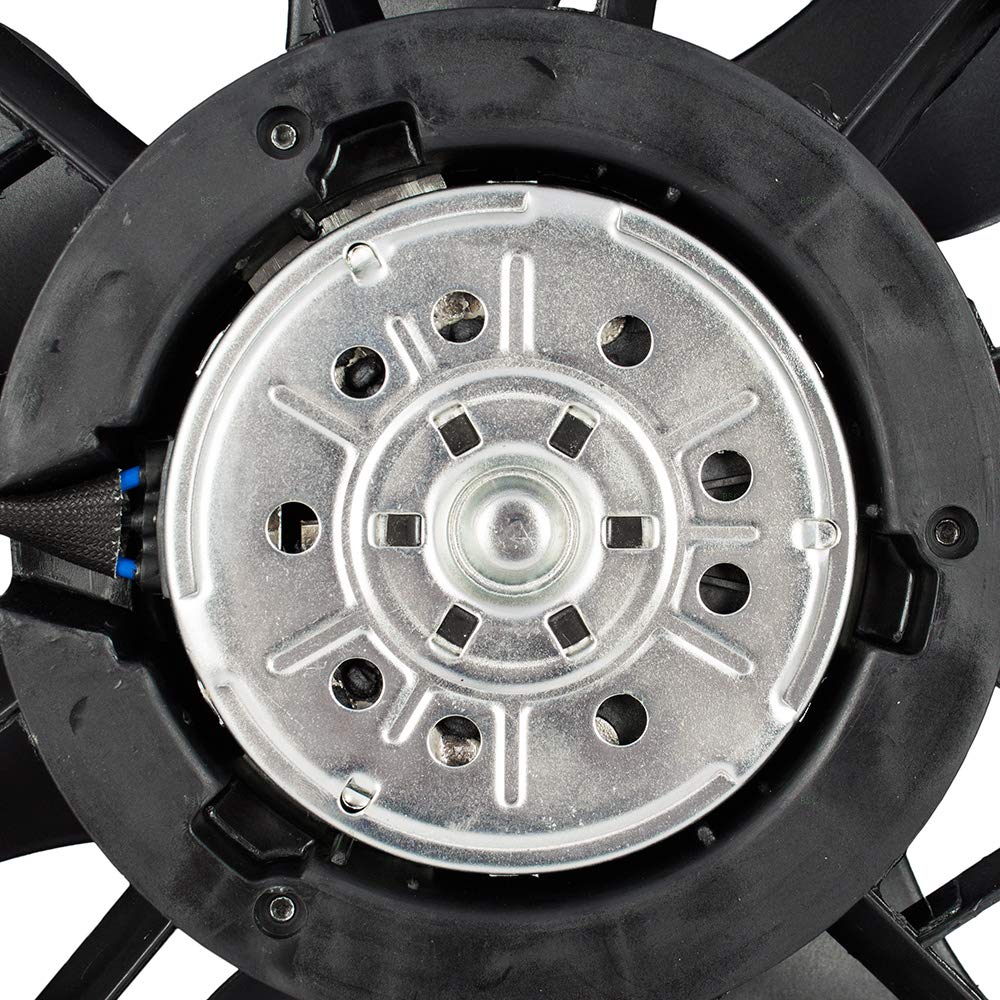 Brock Replacement Radiator Cooling Fan Assembly for 2001-2005 Chrysler PT Cruiser - OEM 5017407AB - Perfect for Engine Overheating Prevention & Summer Driving
