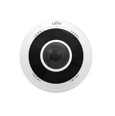 Uniview IPC815SB ADF14K I0 5MP Fisheye Fixed Dome Network Security Camera - Indoor/Outdoor Surveillance for Home & Business
