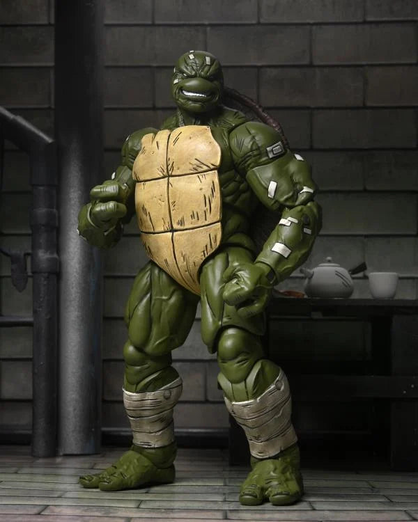 NECA Teenage Mutant Ninja Turtles: The Last Ronin Battle Damaged Action Figure - Collectible TMNT Toy for Display & Play - Perfect for Fans, Collectors & Gift Giving