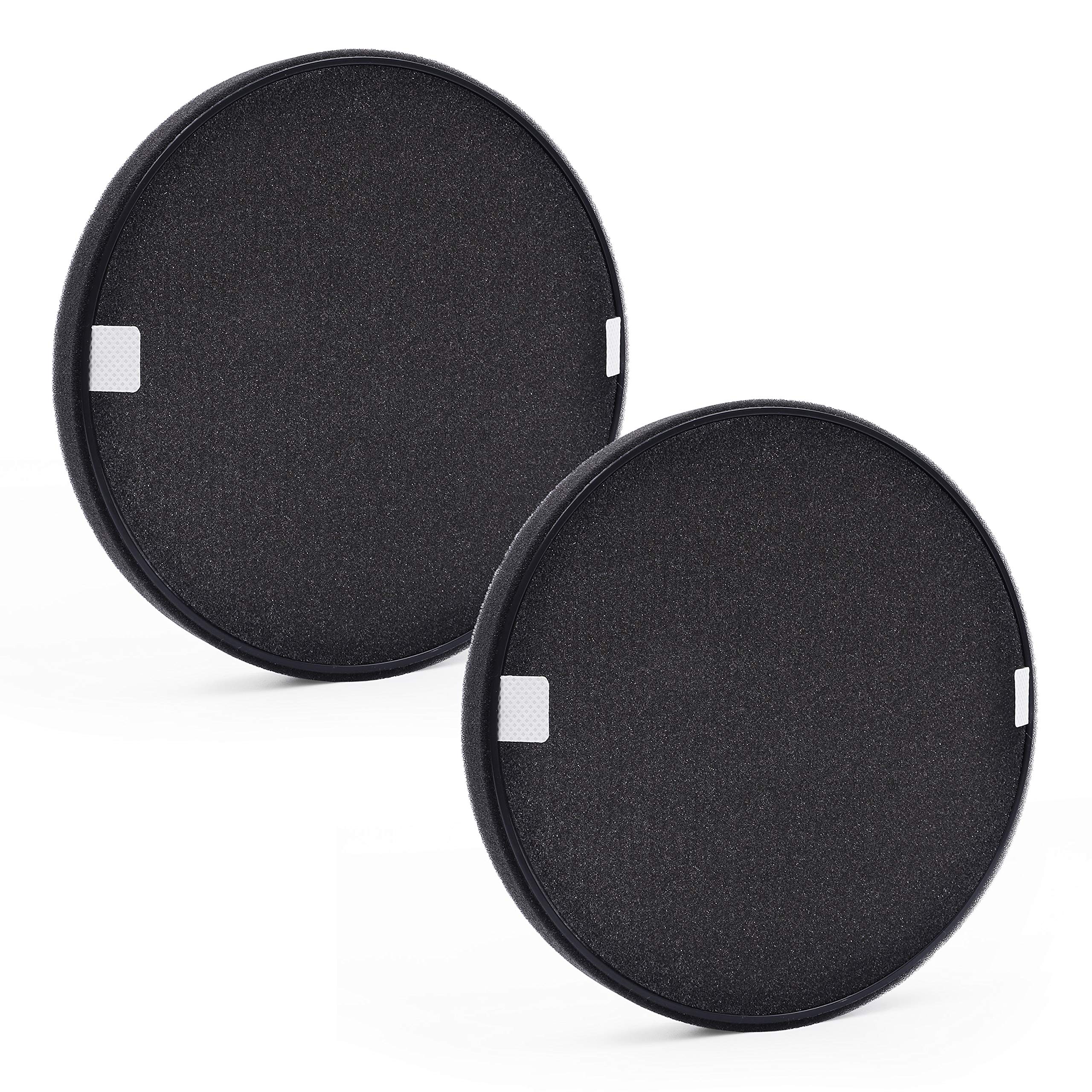 Flintar H13 True HEPA Replacement Air Filter (2-Pack) - Compatible with Pure Enrichment PureZone Halo Air Purifier PEAIRDSK - For Cleaner Air in Bedrooms, Offices & Living Spaces