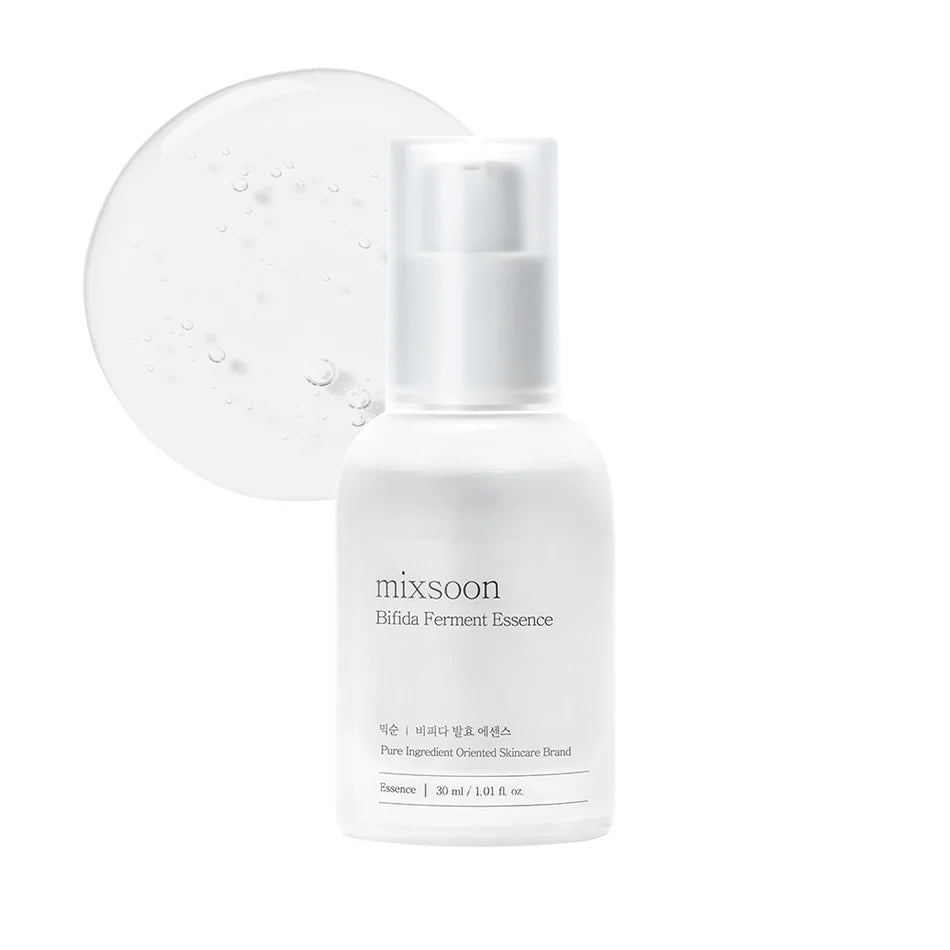 Mixsoon Bifida Ferment Essence Facial Serum - Korean Skincare for Hydration & Anti-Aging | Perfect for Daily Routine & Night Care