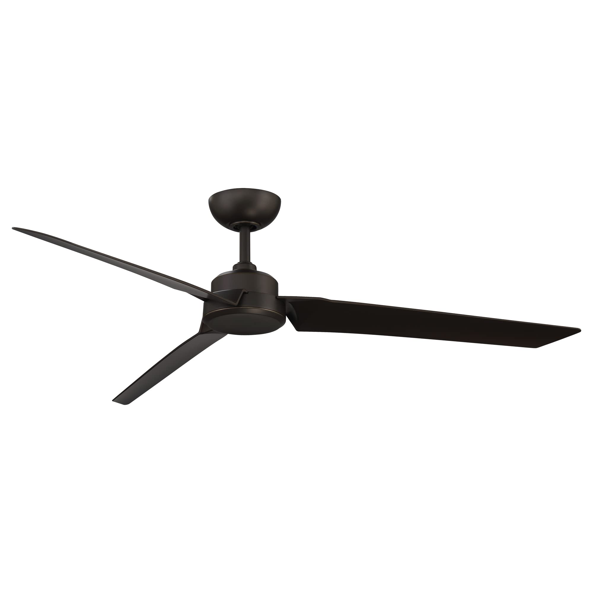 Roboto 62-inch Smart Ceiling Fan with Remote Control - Oil Rubbed Bronze Finish, 3 Blades, Indoor/Outdoor Use - Works with Alexa, Google Assistant & SmartThings - Perfect for Living Rooms, Bedrooms, Patios & Covered Outdoor Spaces