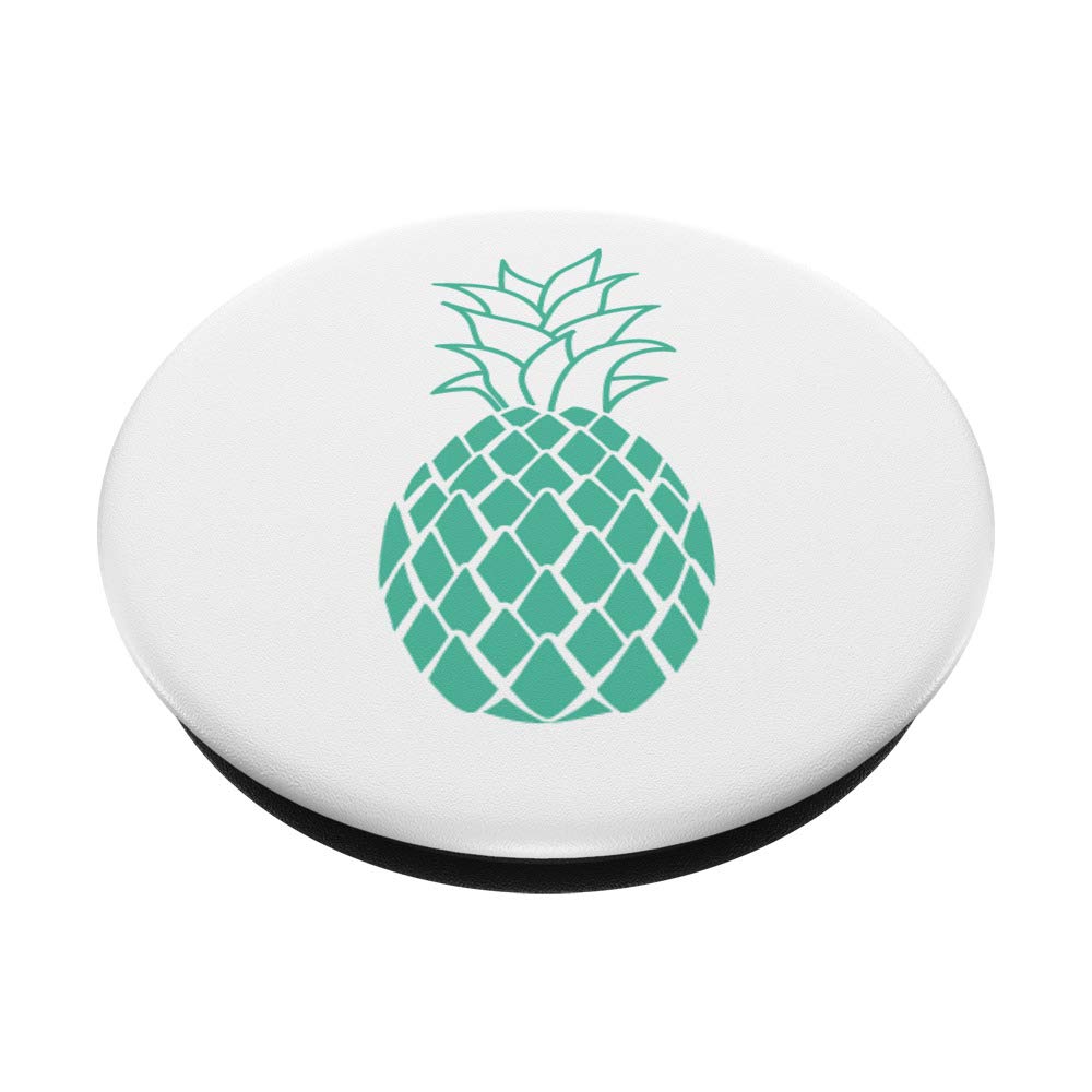 Teal Pineapple PopSocket Grip and Stand for Phones and Tablets - Perfect for Home, Office, and Travel Use