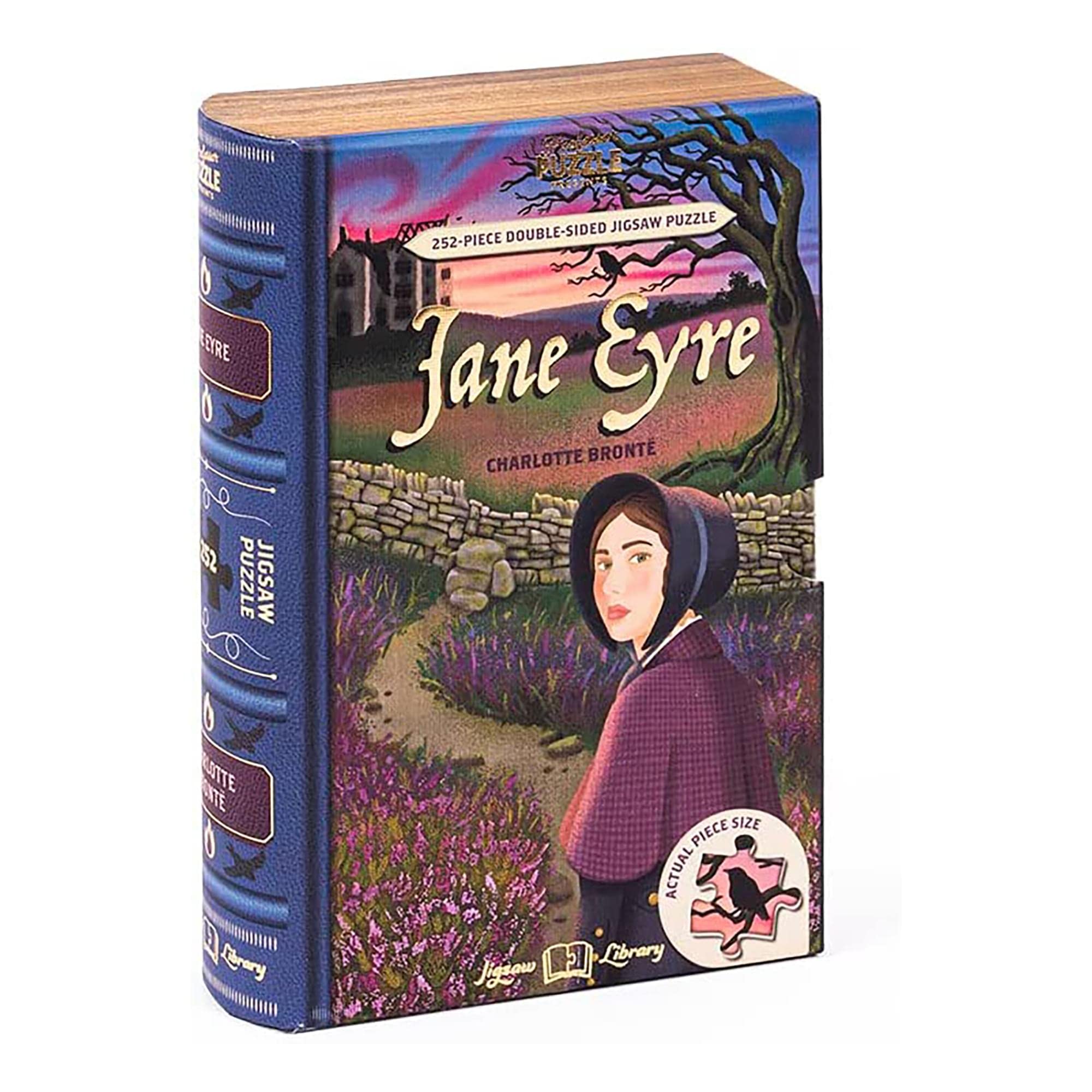 Professor Puzzle Jane Eyre 500-Piece Jigsaw Puzzle for Adults and Kids Ages 8+ - Perfect for Family Game Night, Classroom Activities & Literary Lovers