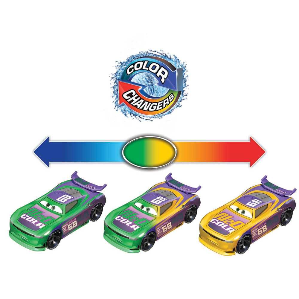 Disney Cars Toys - H.J. Hollis Color Changing Die-Cast Vehicle for Kids | Race Track Playset & Collectible Gift for Boys & Girls | Perfect for Birthday Parties, Playtime & Movie-Themed Adventures