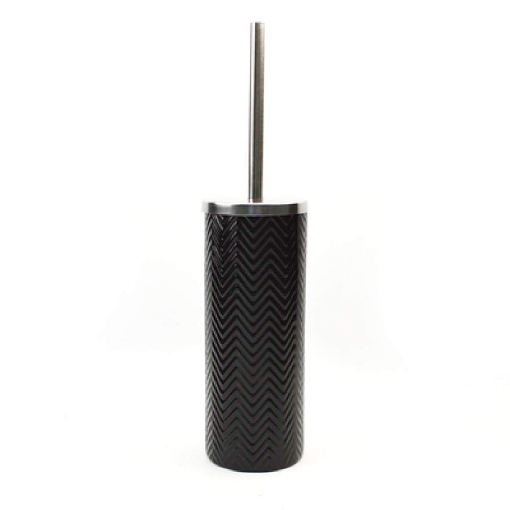 Lightweight Toilet Brush with Holder - Replaceable Brush Head for Easy Cleaning | Bathroom Cleaning Essentials for Home & Office Use
