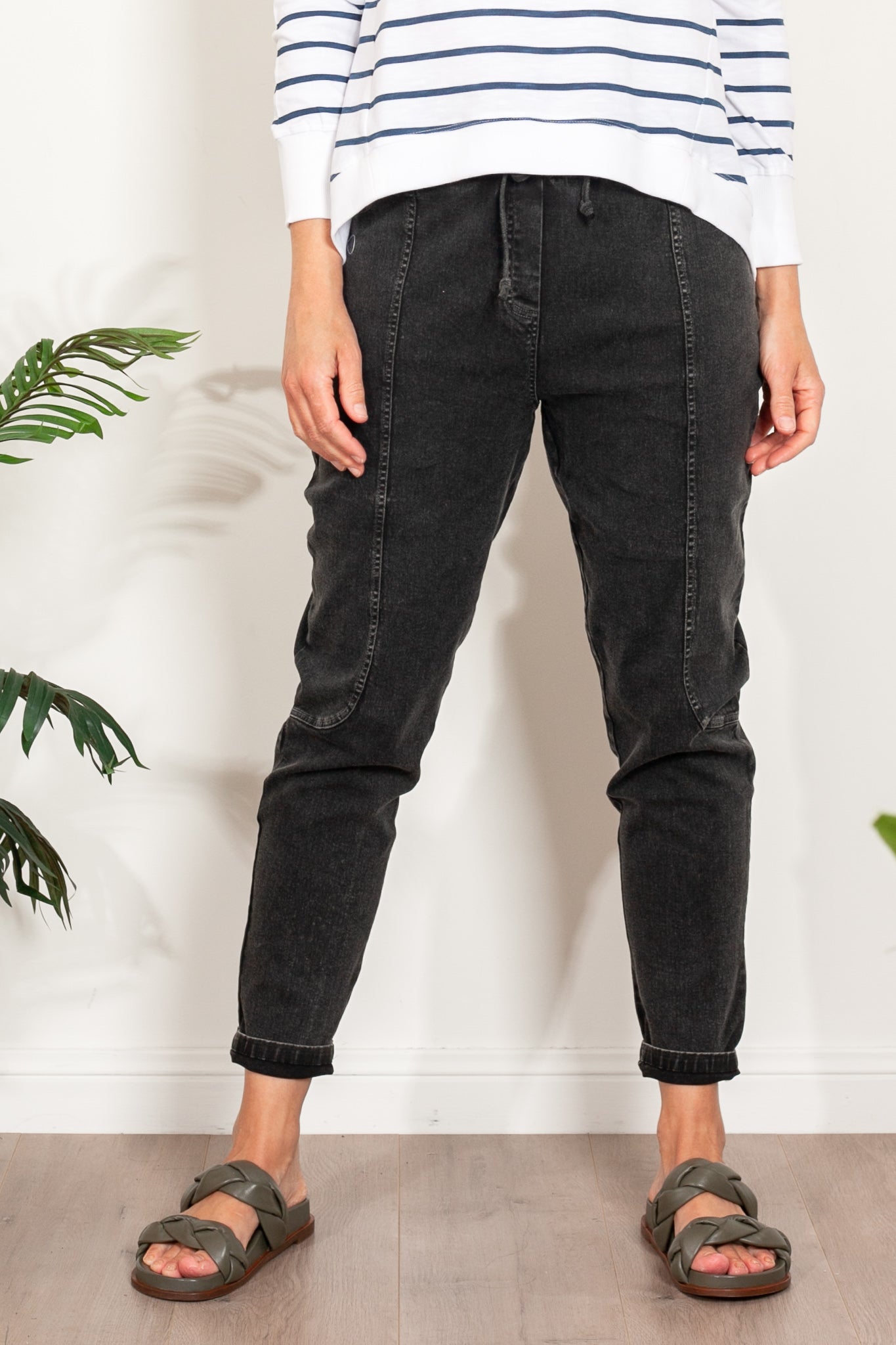 Lulu Organic Cotton Soho Jeans for Women - High Waist Skinny Stretch Denim Pants - Eco-Friendly Comfort Fit (Perfect for Casual Wear, Office & Travel)
