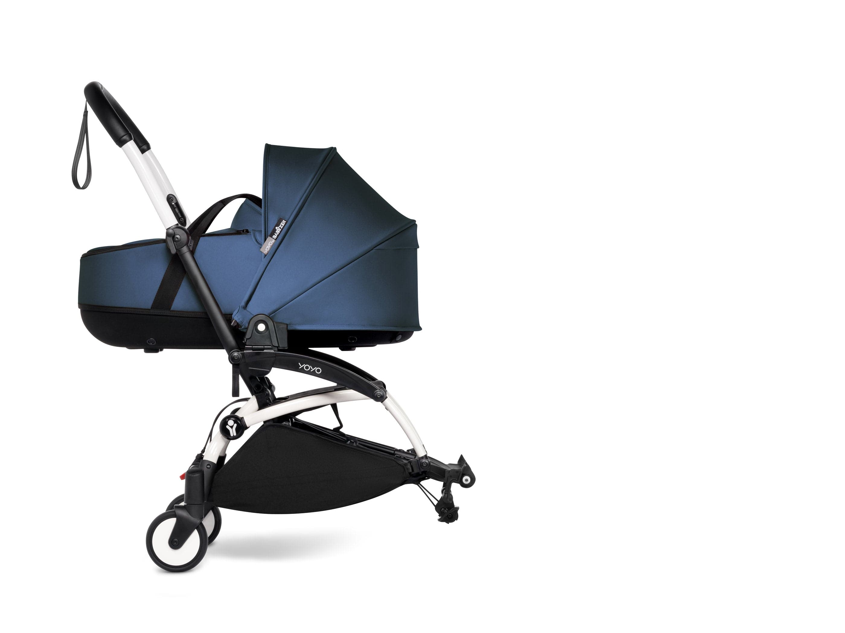 Stokke YOYO Connect Lightweight Travel Stroller with Bassinet & Adapters - Perfect for Air Travel, City Walks, and Newborns