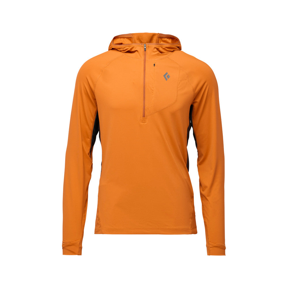 Black Diamond Alpenglow Pro Hoody Men's - Lightweight Waterproof Hiking Jacket for Outdoor Adventures & Cold Weather Protection
