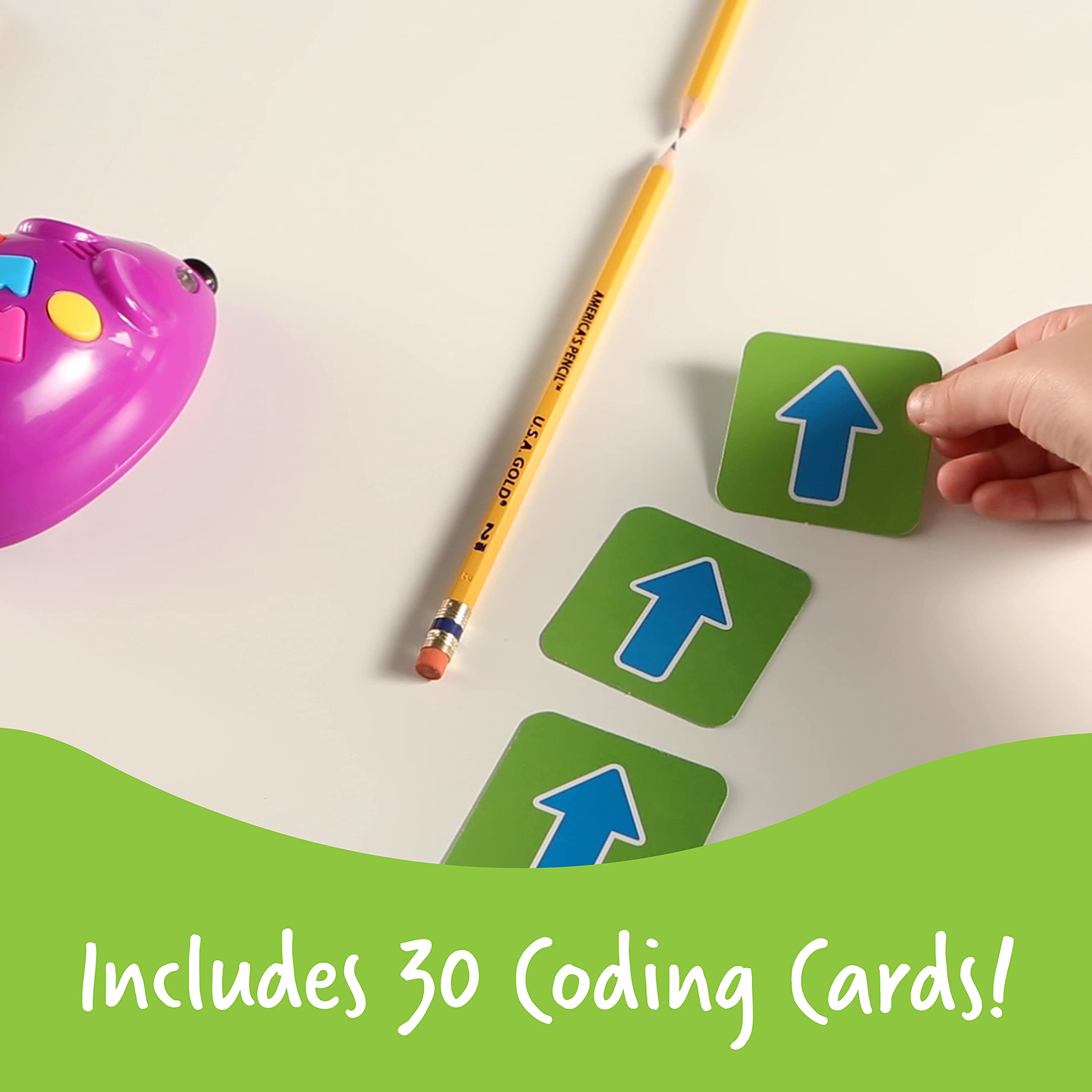 Learning Resources Code & Go Robot Mouse - 31 Piece STEM Coding Toy for Kids Ages 4+, Educational Programming Robot for Early Learning | Perfect for Classroom STEM Activities & Home Play