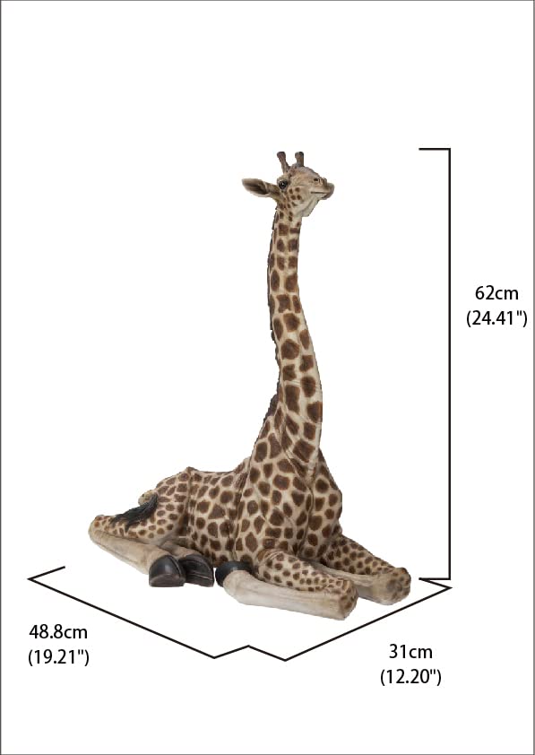 Adorable Baby Giraffe Plush Toy - Soft Lying Position Stuffed Animal for Kids | Perfect Nursery Decor, Birthday Gift & Cuddle Companion