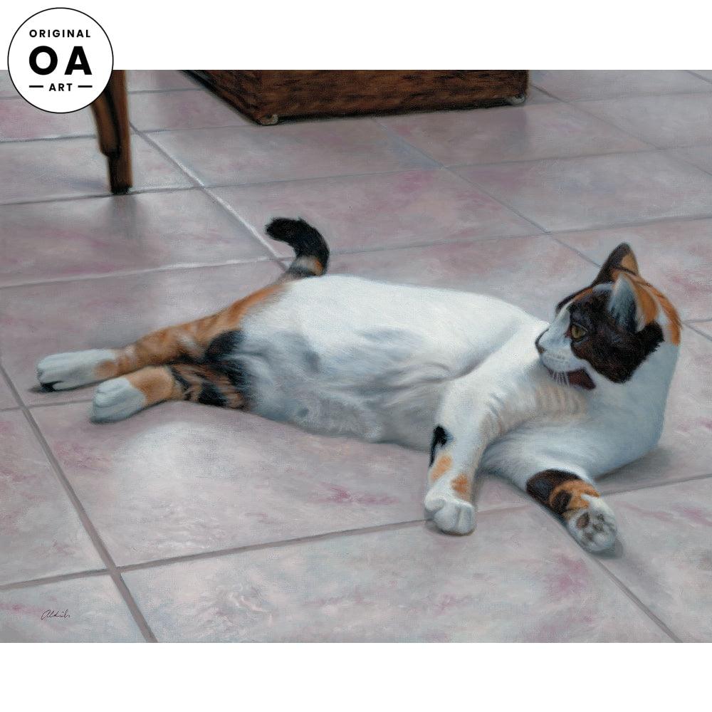 Cleopatra - Queen of the Tile Cat Toy - Interactive Play for Indoor Cats - Perfect for Playtime & Exercise