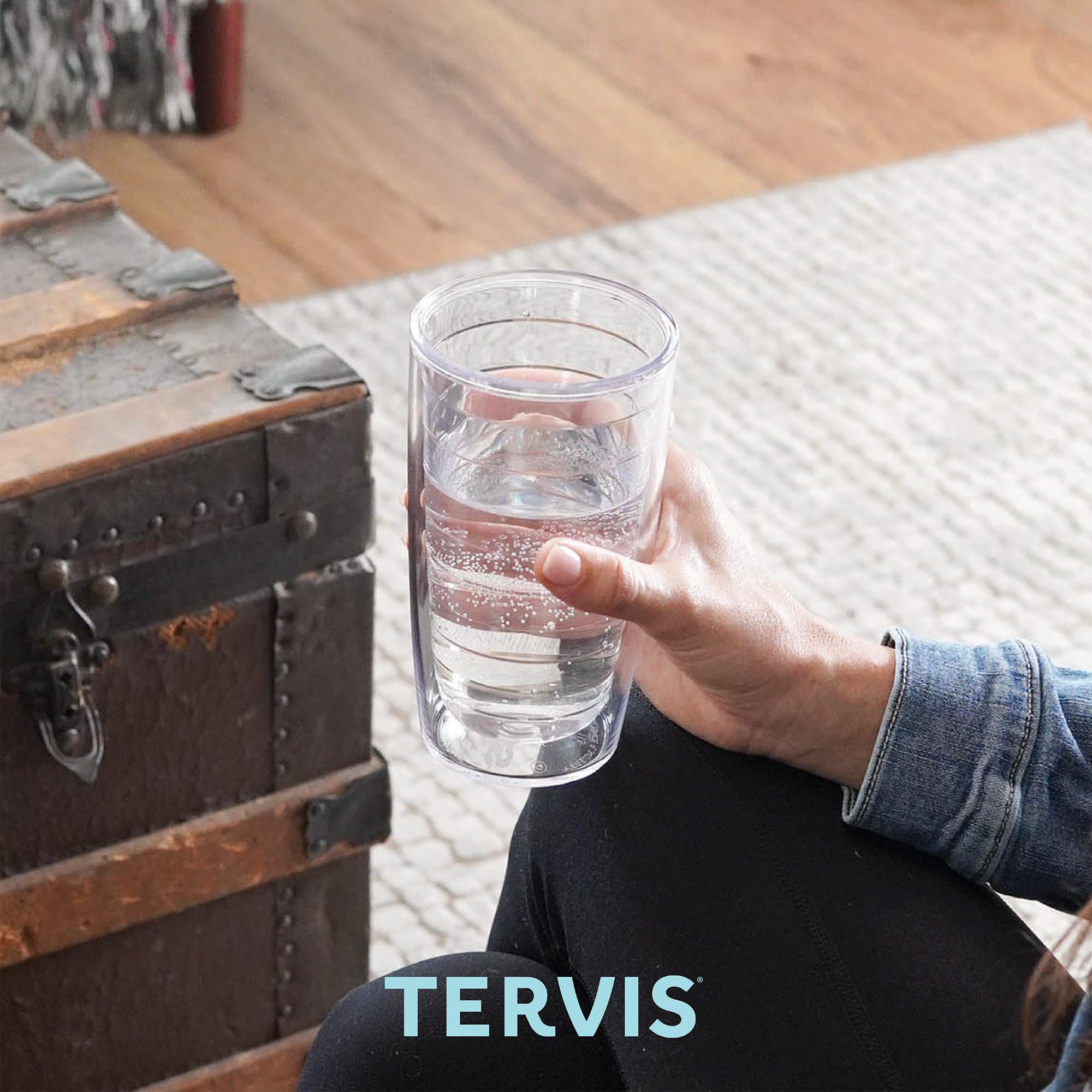 Tervis Live to Dance 16oz Insulated Tumbler with Emblem & Fuchsia Lid - BPA-Free Clear Travel Mug for Coffee, Tea & Cold Drinks - Perfect for Dancers, Gym, Office & Outdoor Activities