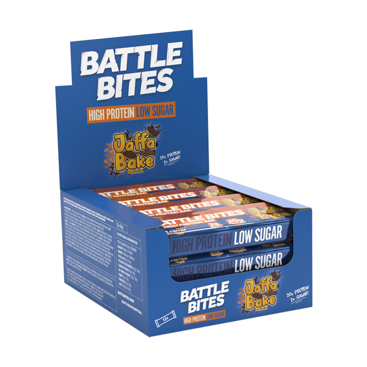 Battle Bites Protein Bars - High Protein Low Sugar Snack Bars (12 Pack, 62g Each) - Variety Pack All Flavors - Perfect for Gym, Hiking & On-the-Go Energy Boost