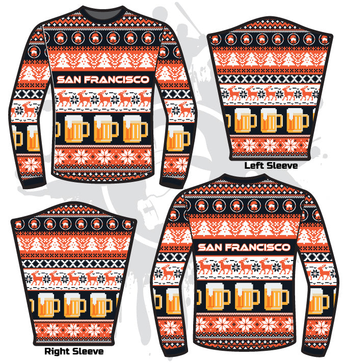 Hardball ATWL Christmas Spirit Sweater - Festive Holiday Pullover for Men & Women - Perfect for Ugly Christmas Parties, Family Gatherings & Winter Celebrations