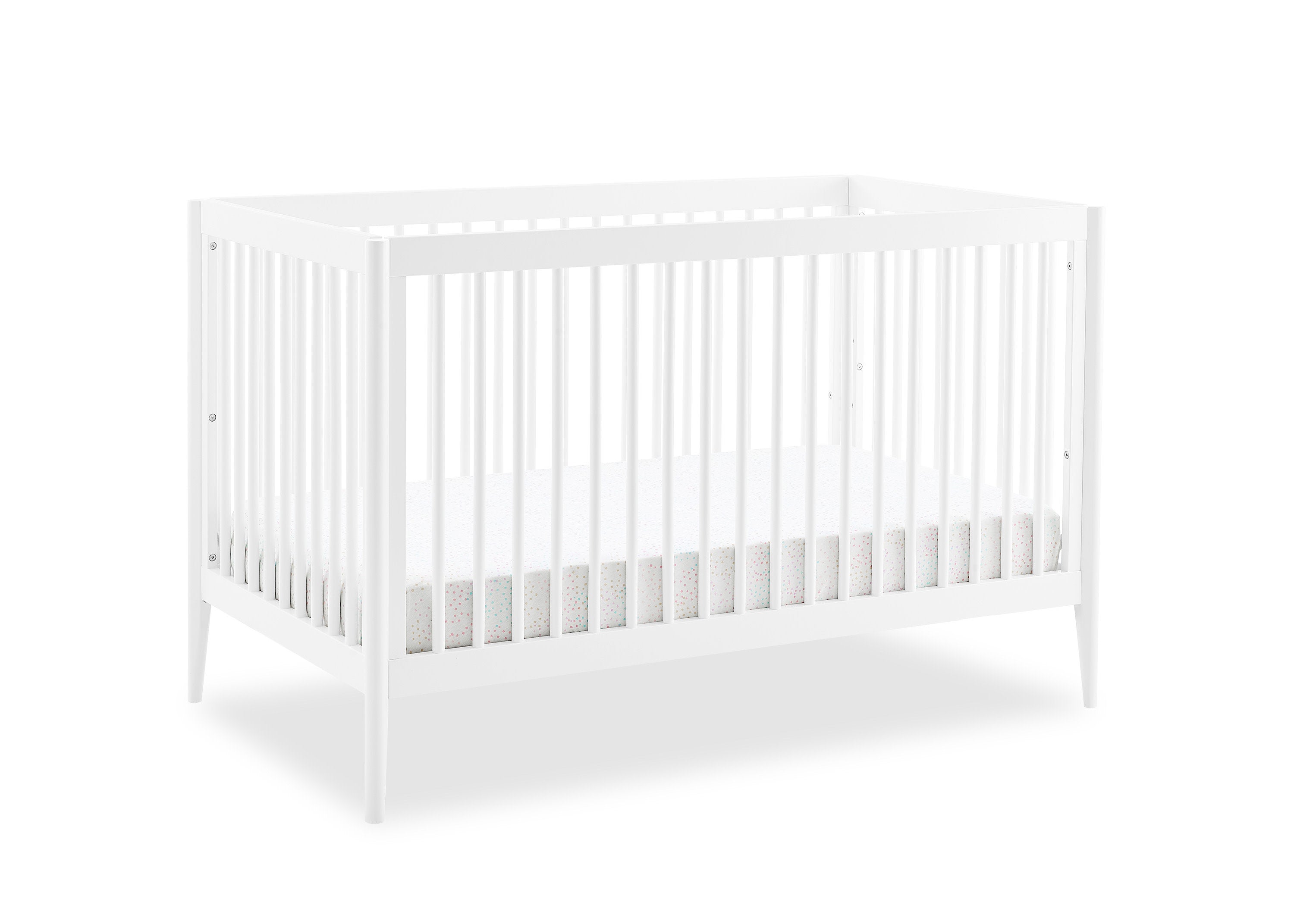 Casey 6-in-1 Convertible Baby Crib - Toddler Bed, Daybed & Full-Size Bed - Safe Nursery Furniture for Newborn to Adult - Perfect for Nursery, Bedroom & Guest Room
