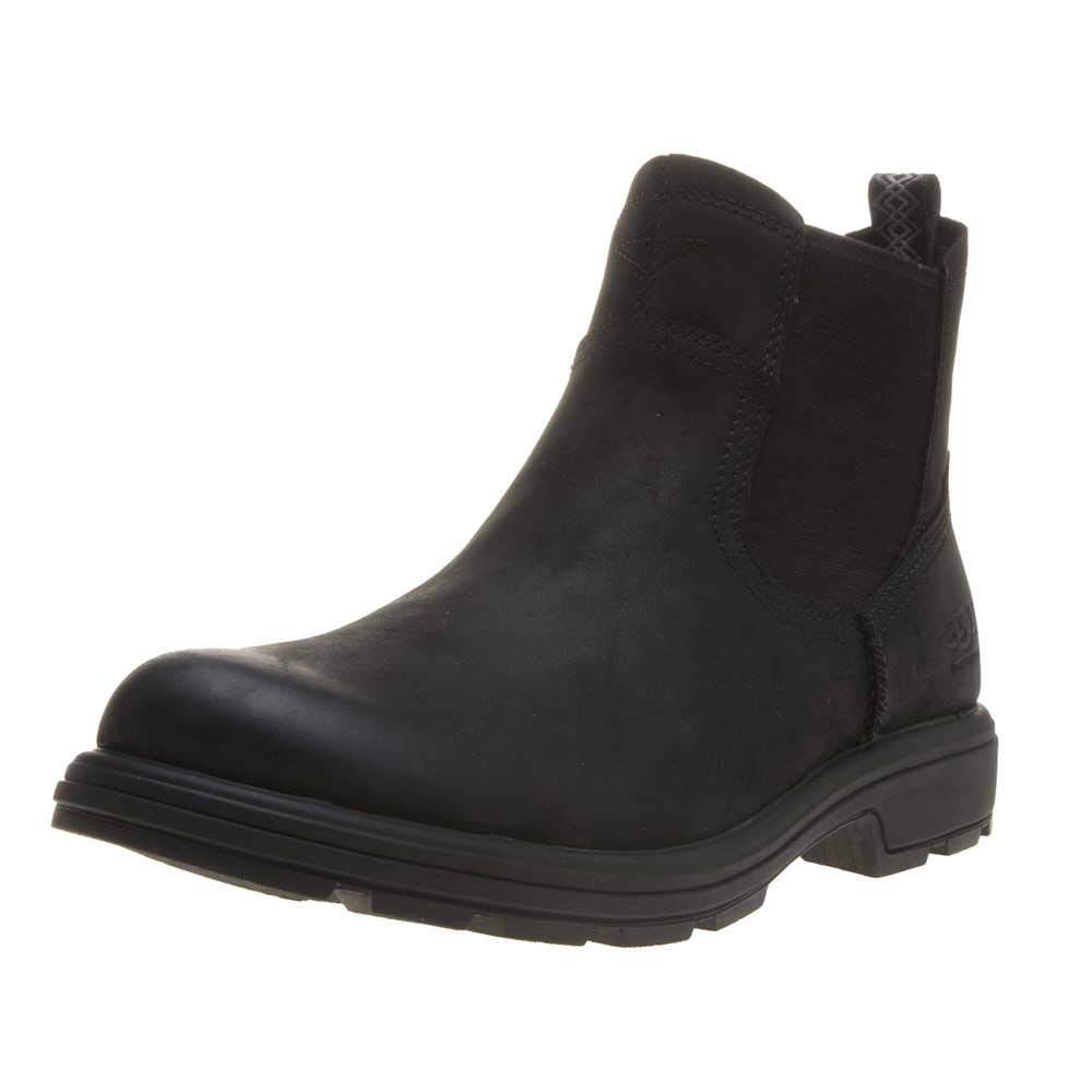 UGG Men's Biltmore Chelsea Boot - Waterproof Leather Ankle Boots for Men | Slip Resistant Comfortable Winter & Fall Shoes | Perfect for Outdoor, Work & Casual Wear