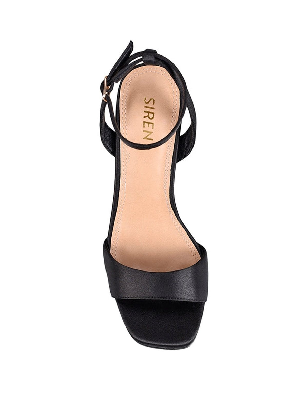 Orion Platform Heels - Black Satin High Heels for Women | Elegant Evening Shoes for Parties, Weddings & Special Occasions