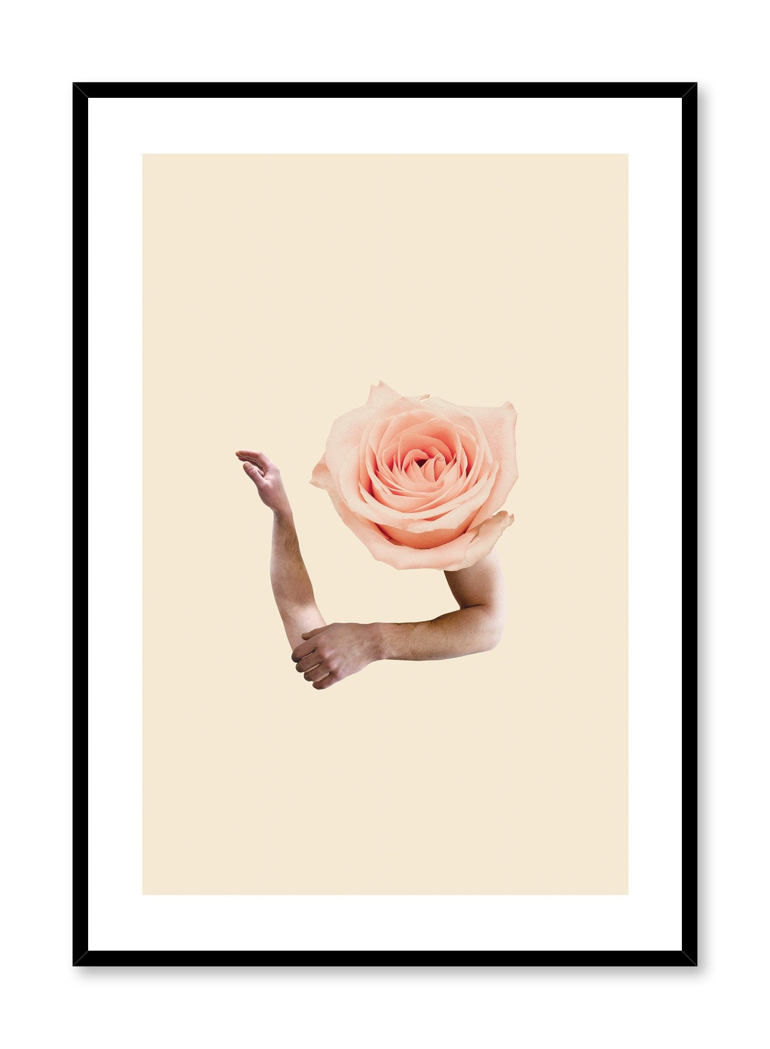 Open Arms Motivational Poster - Inspirational Wall Art for Home, Office & Classroom Decor - Perfect for Living Room, Bedroom & Workspace
