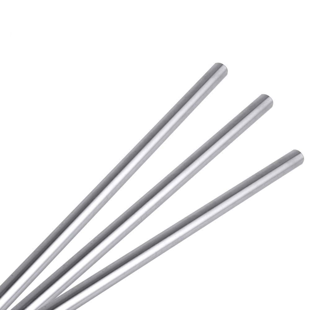 MOMOJIA 8mm 10mm 12mm Linear Optical Axis Shaft Cylinder - Smooth Round Rod 300-600mm for 3D Printer Parts, CNC Machines, Laser Cutters & DIY Projects (2PCS, 10mm Diameter, 600mm Length)