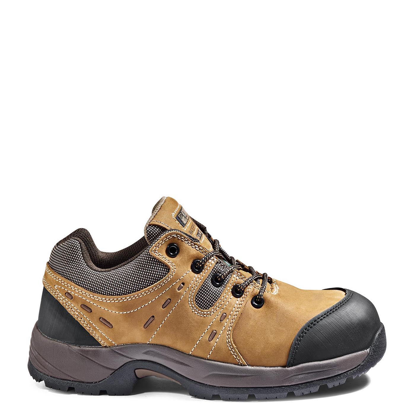 Kodiak Trail Men's Waterproof Lightweight Composite Toe Work Boots - Brown 302120 | Slip Resistant Safety Shoes for Construction, Hiking & Outdoor Work