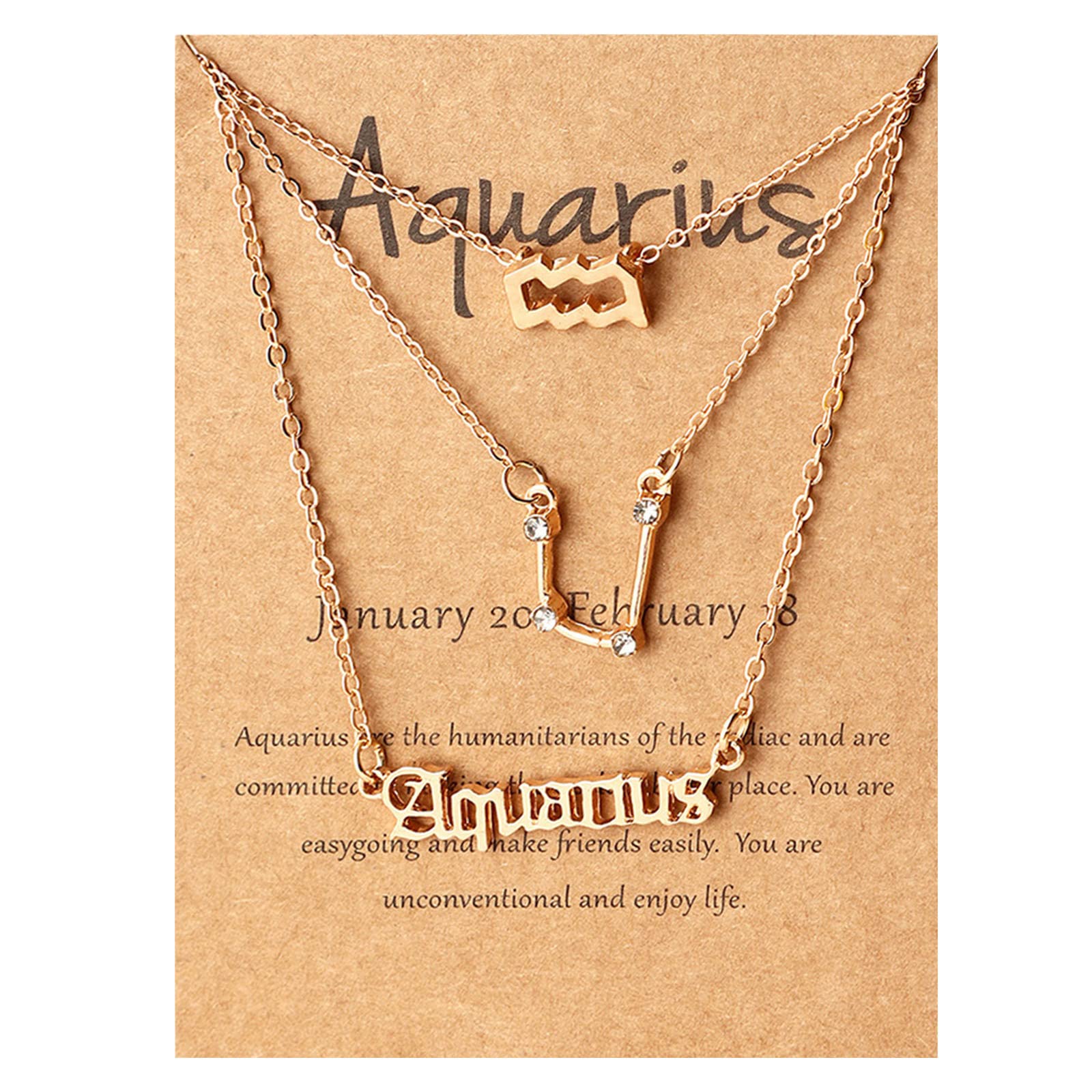 12 Constellation Silver Pendant Necklace for Women - Zodiac Sign Layered Letter Jewelry, Retro Exquisite Birthday Gift for Girls & Women (One Size) | Perfect for Daily Wear, Parties, and Special Occasions