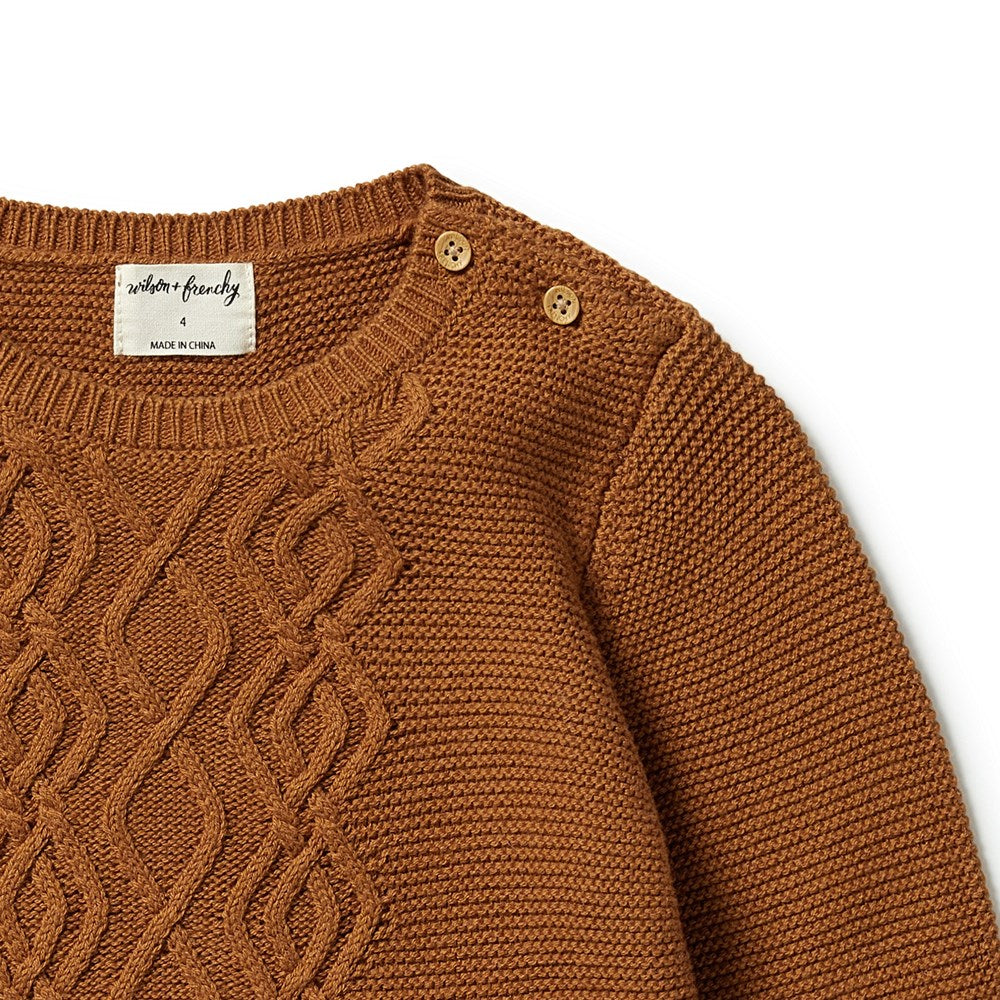 Warm Knitted Cable Sweater for Women - Cozy Winter Pullover with Stylish Cable Stitch Design | Perfect for Casual Outfits, Office Wear & Holiday Gatherings