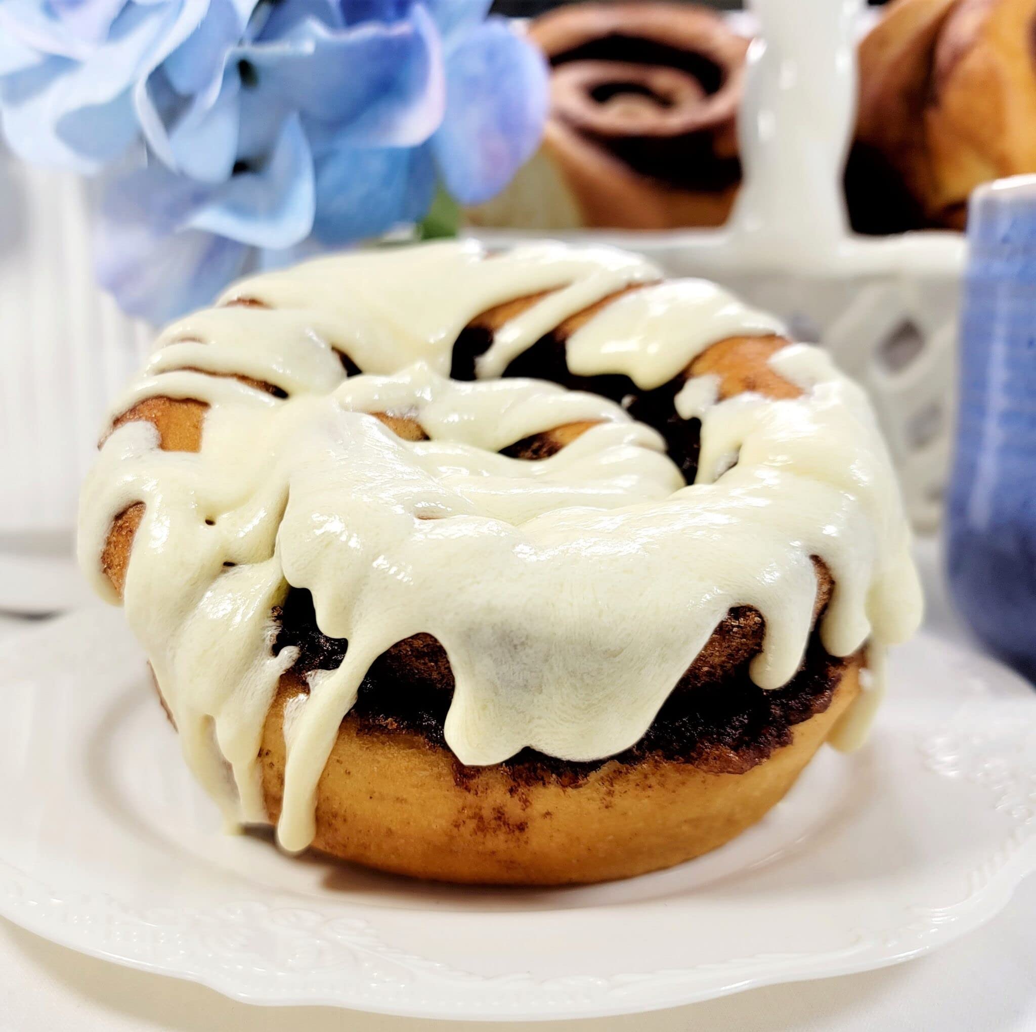 Gourmet Classic Buttercream Cinnamon Rolls - 12 Pack (6 oz Each) | Fresh Baked Pastries for Breakfast, Brunch & Dessert | Perfect for Holidays, Parties & Family Gatherings