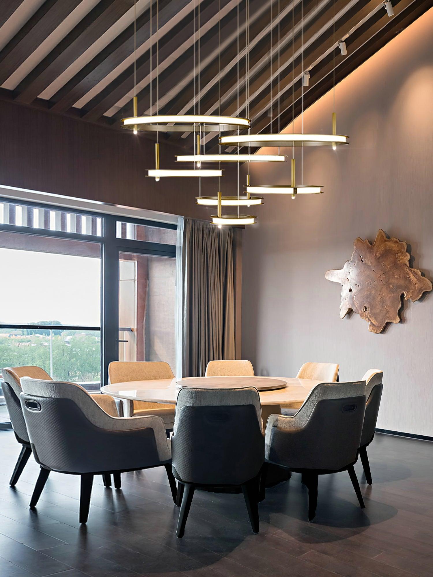 Elegant Crystal Chandelier Lighting Fixture - Modern Ceiling Light for Dining Room, Bedroom & Living Room - Perfect for Home Decor and Special Occasions