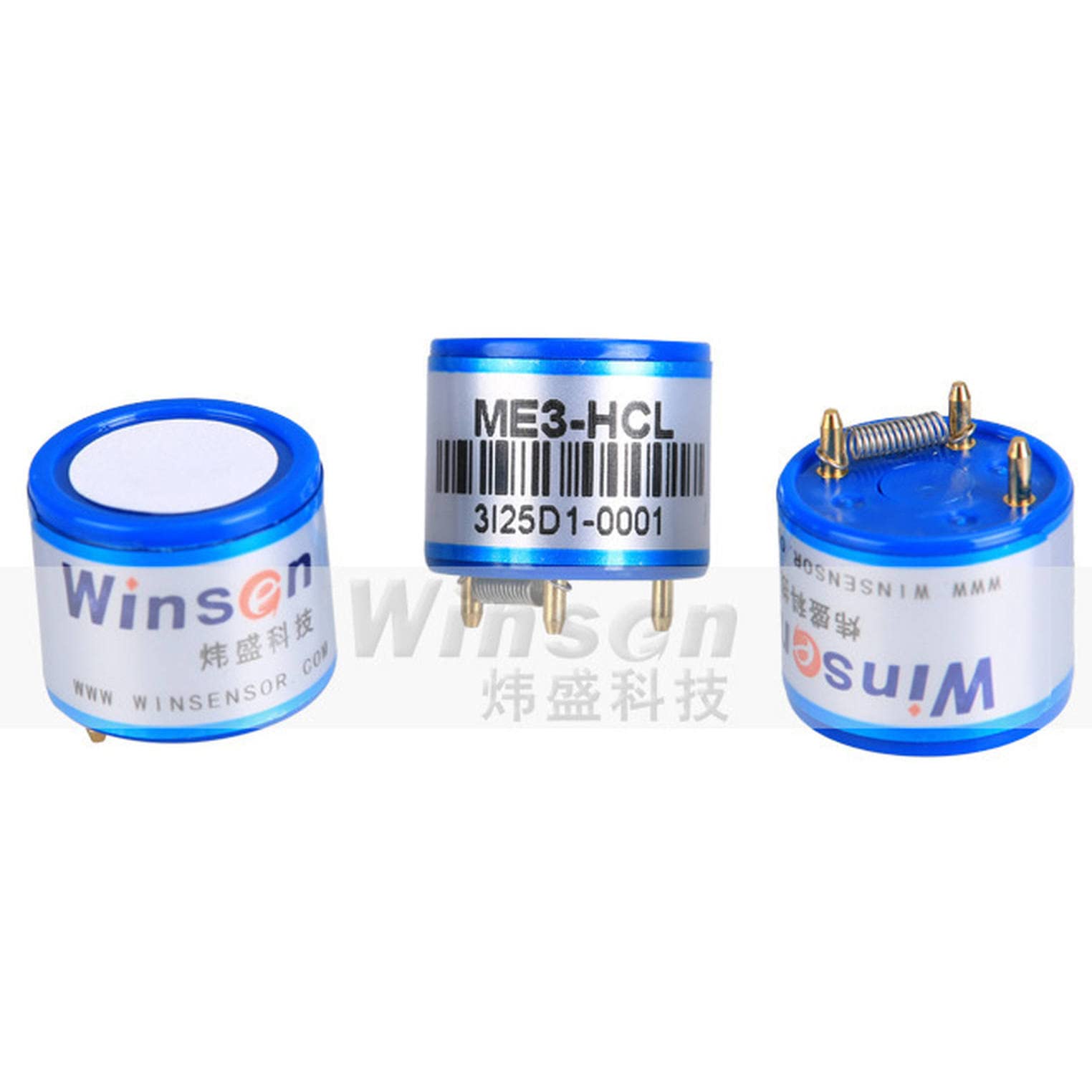 ME3-HCL Electrochemical Hydrogen Chloride Gas Sensor - High Accuracy Industrial Air Quality Monitor for Laboratories, Factories & Environmental Safety