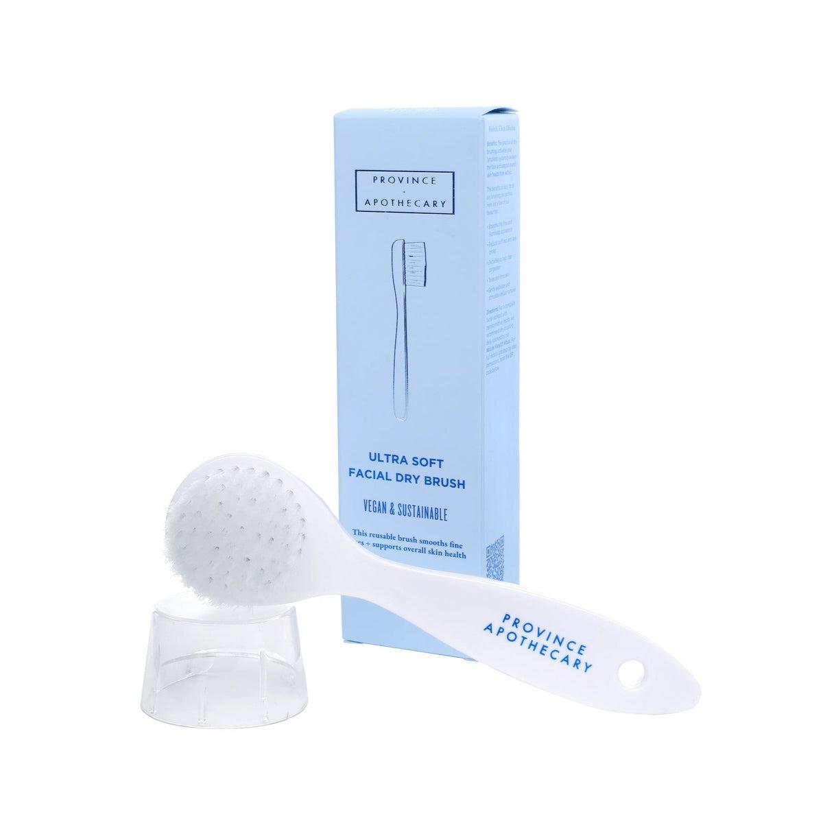 Ultra Soft Facial Dry Brush for Exfoliation & Glowing Skin - Gentle Exfoliator for Face & Body, Improves Circulation & Reduces Cellulite - Perfect for Skincare Routine & Spa Days