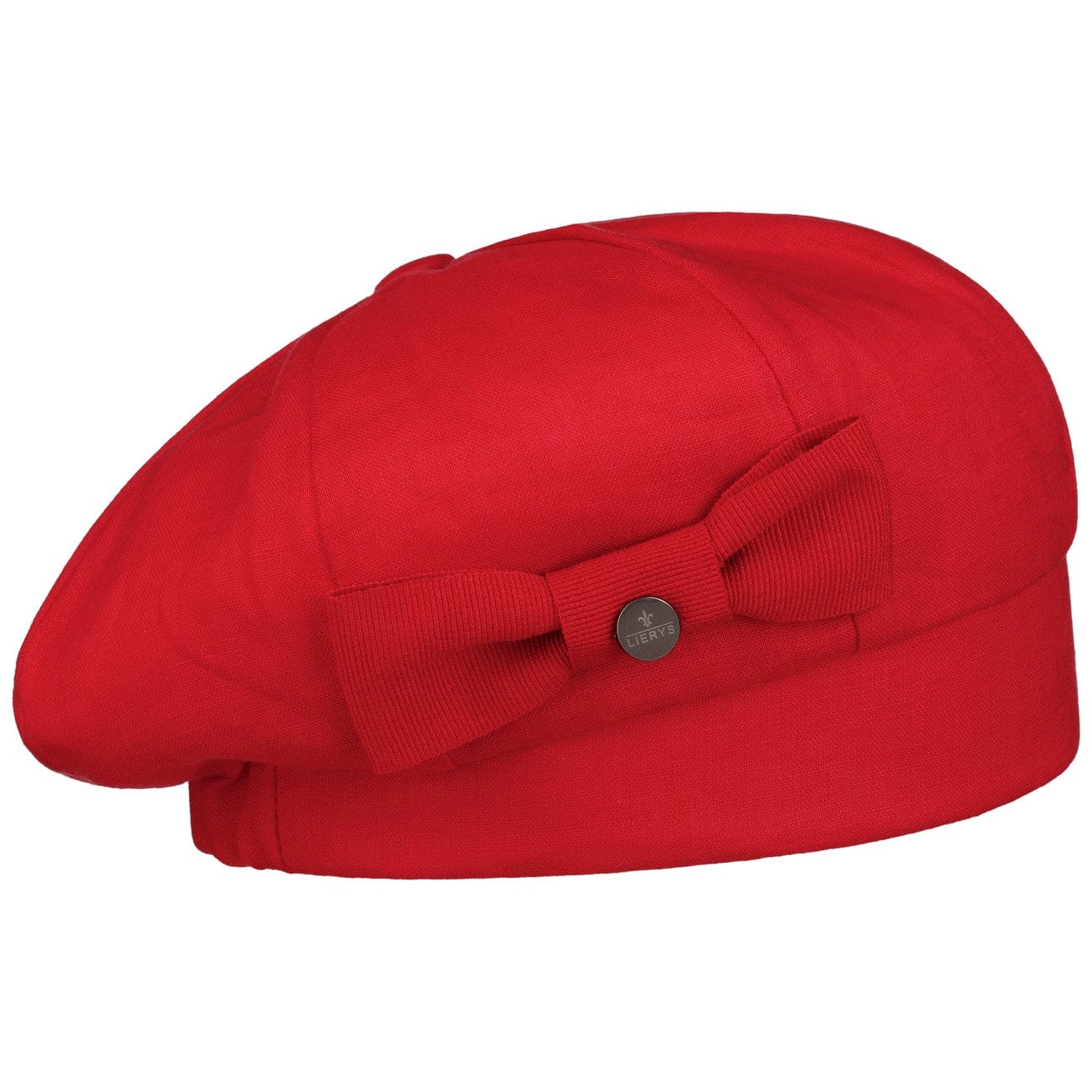 Lierys Women's Fashion Beret Hat with Loop - Stylish Wool Blend Cloche Cap for Fall & Winter Outfits, Travel, and Photoshoots