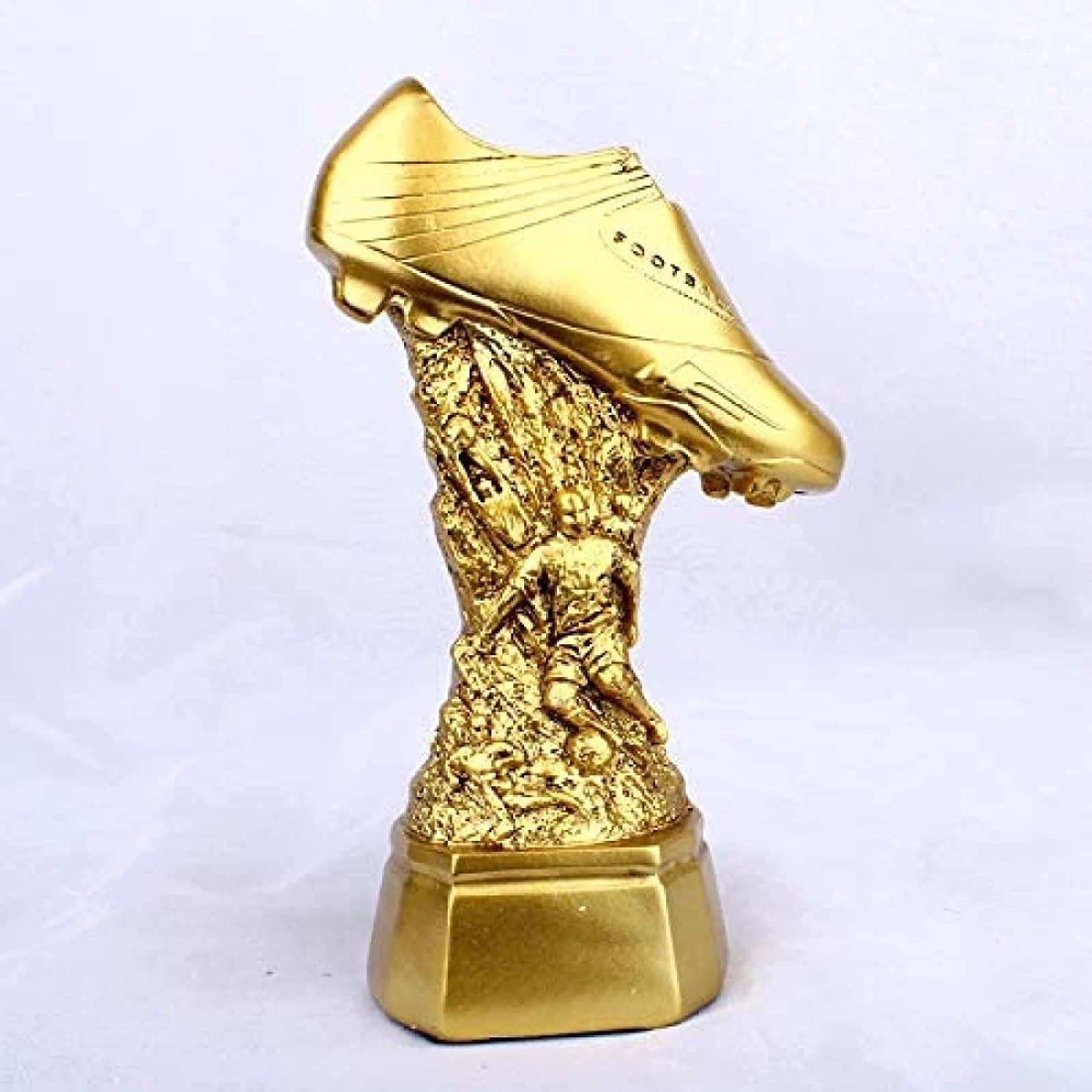 Gold Award Trophy Cups - European Cup Golden Boots Soccer Trophy for Winning Prizes, School Tournaments & Ceremonies | Perfect for Sports Awards, Home Decor & Office Display