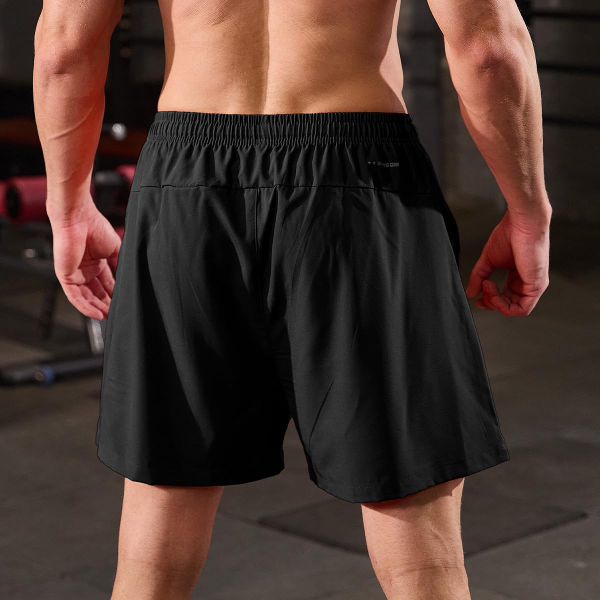 Men's 3 Pack Quick Dry Gym Workout Shorts - Lightweight Athletic Running Shorts with Pockets for Training, Jogging & Outdoor Activities