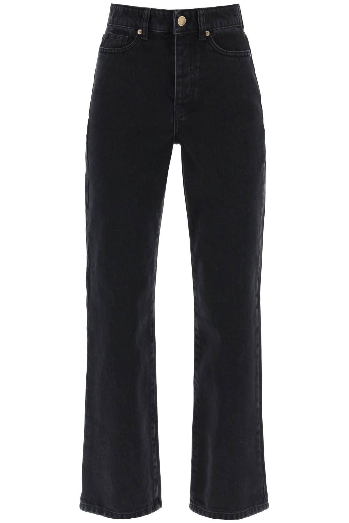 By Malene Birger Milium Jeans in Organic Denim - Sustainable High-Waisted Skinny Jeans for Women | Perfect for Casual Wear, Office Outfits & Night Out
