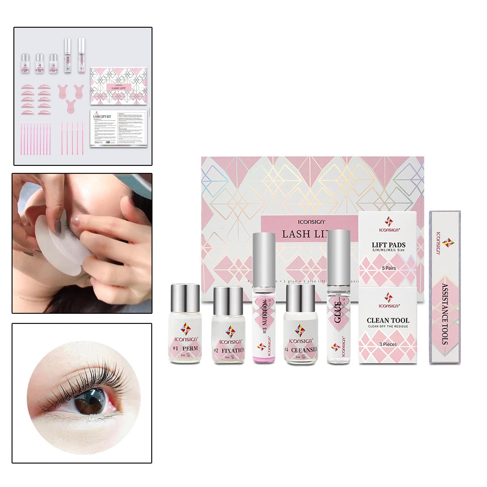 LOSA Professional Lash Lift Kit - At Home & Salon Use, Safe Eyelash Perming System for Natural Curly Lashes | Perfect for DIY Beauty, Bridal Makeup & Special Occasions