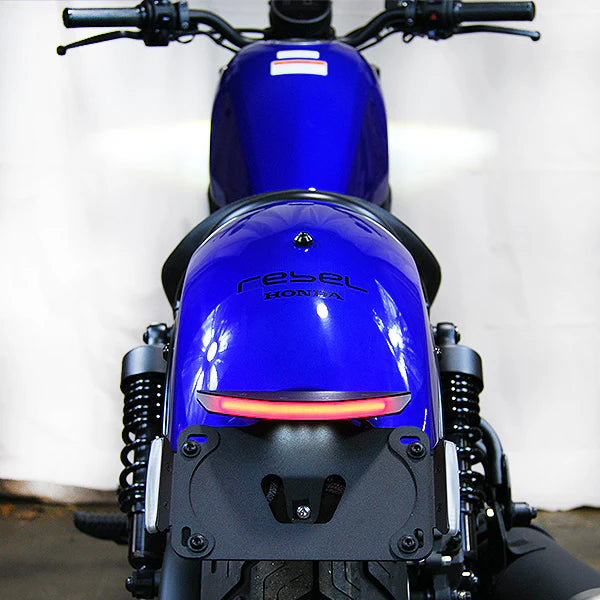 Honda Rebel 500 Fender Eliminator Kit for 2017-2023 Models - Rear Fender Delete, License Plate Relocator - Perfect for Motorcycle Customization & Clean Look Upgrades