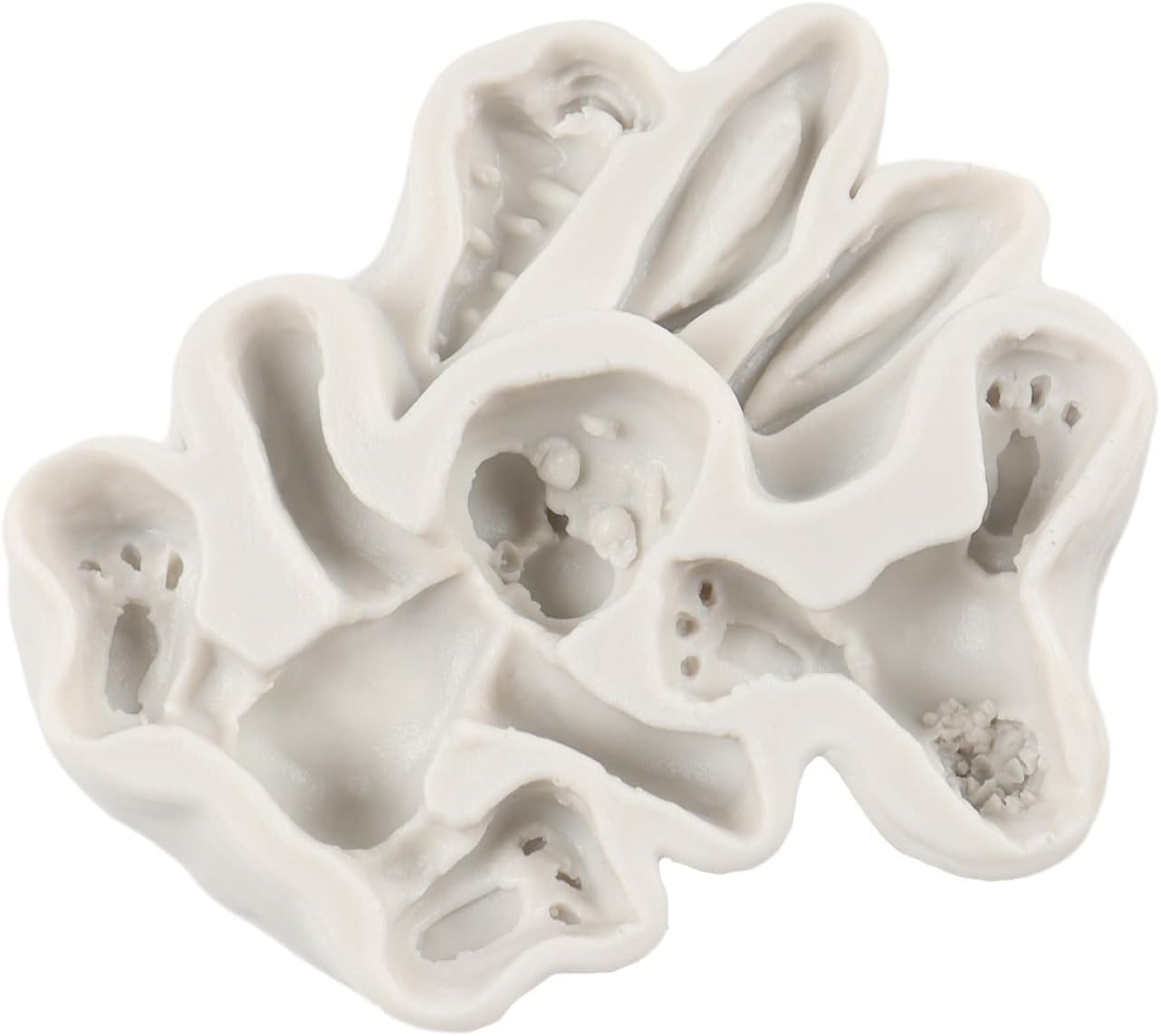 Skytail 3D Easter Rabbit Silicone Mold - Bunny & Carrot Theme Fondant Chocolate Mold for Cake Decorating, Cupcake Toppers, Candy Making, Resin Crafts, and Candle Making | Perfect for Easter Desserts, Party Treats & DIY Baking Projects