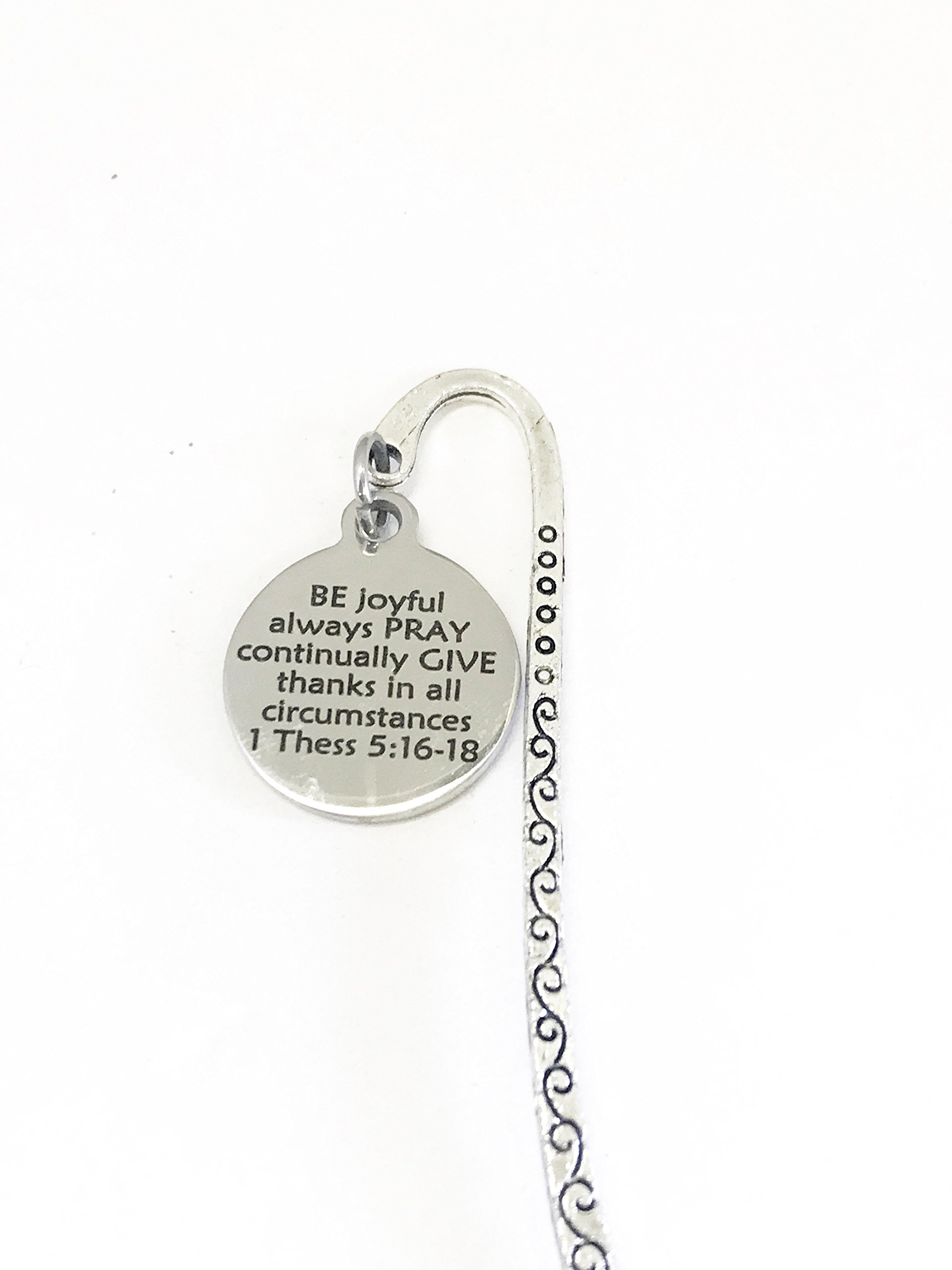 Bible Bookmark with Inspirational Verses - Christian Gift for Graduation, Prayer & Planner - Scripture Bookmark for Daily Devotion & Bible Study
