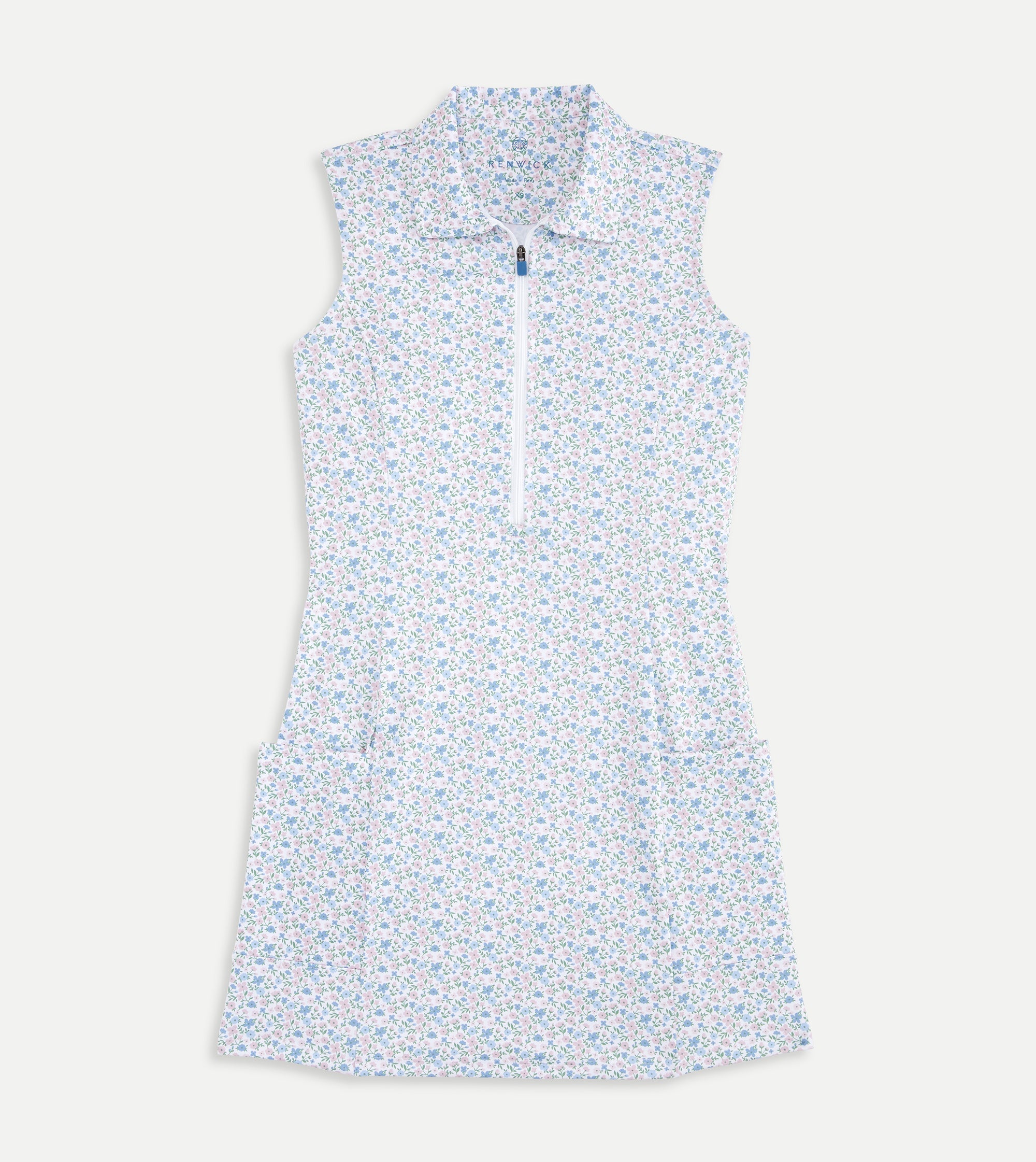Mini Floral Sport Dress - Women's Athletic Floral Print Dress for Running, Yoga & Gym Workouts