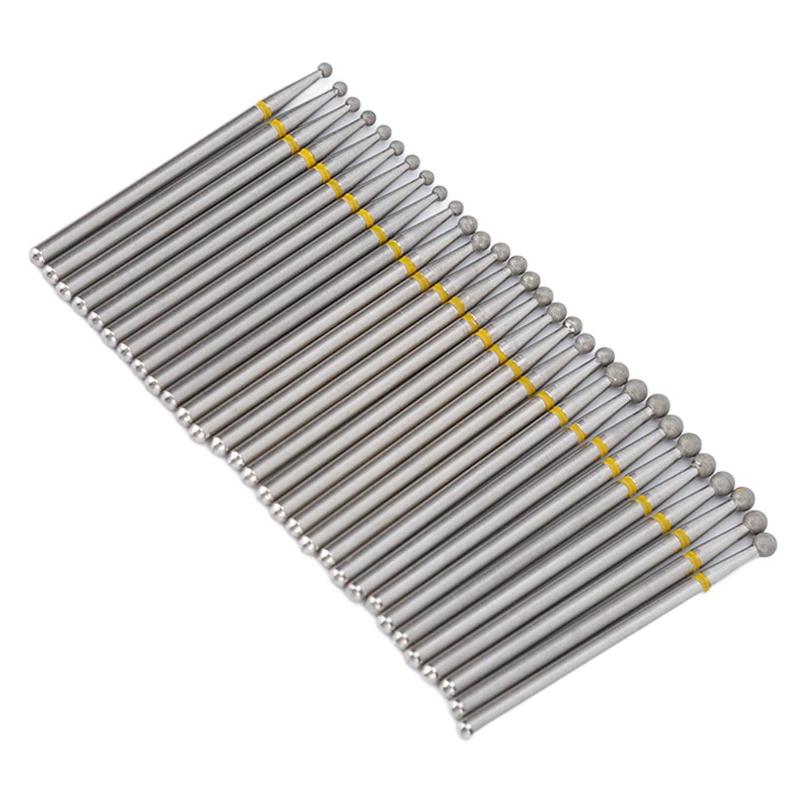 ANGGREK 30pcs Professional Nail Drill Bits Set - Nail File, Grinding Heads & Milling Cutters for Manicure, Pedicure & Nail Art | Perfect for Nail Technicians & Beginners | Salon & Home Use
