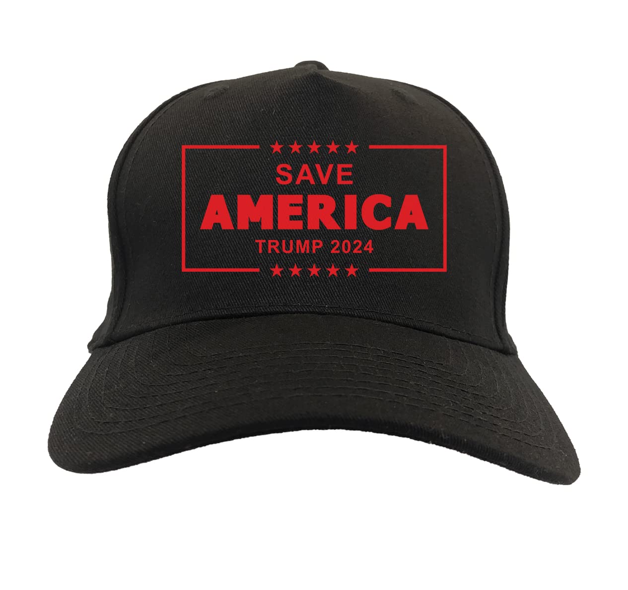 Trump 2024 MAGA Red Snapback Hat - Youth 5-Panel Adjustable Baseball Cap for Political Supporters, Campaign Events & Patriotic Outfits