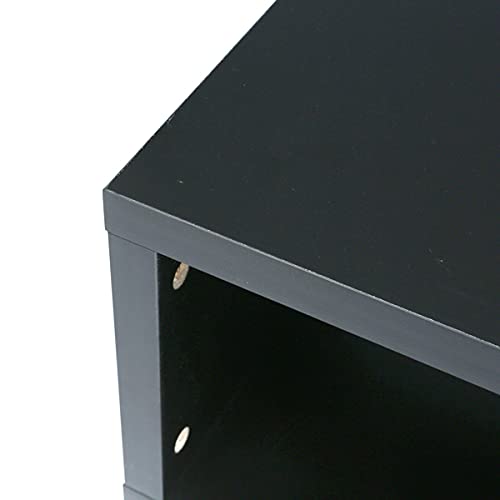 60 x 11.8 x 9.8 Inches Floating TV Stand - Modern Entertainment Center with Storage Shelf, Black - Perfect for Living Room, Bedroom & Home Theater Setup